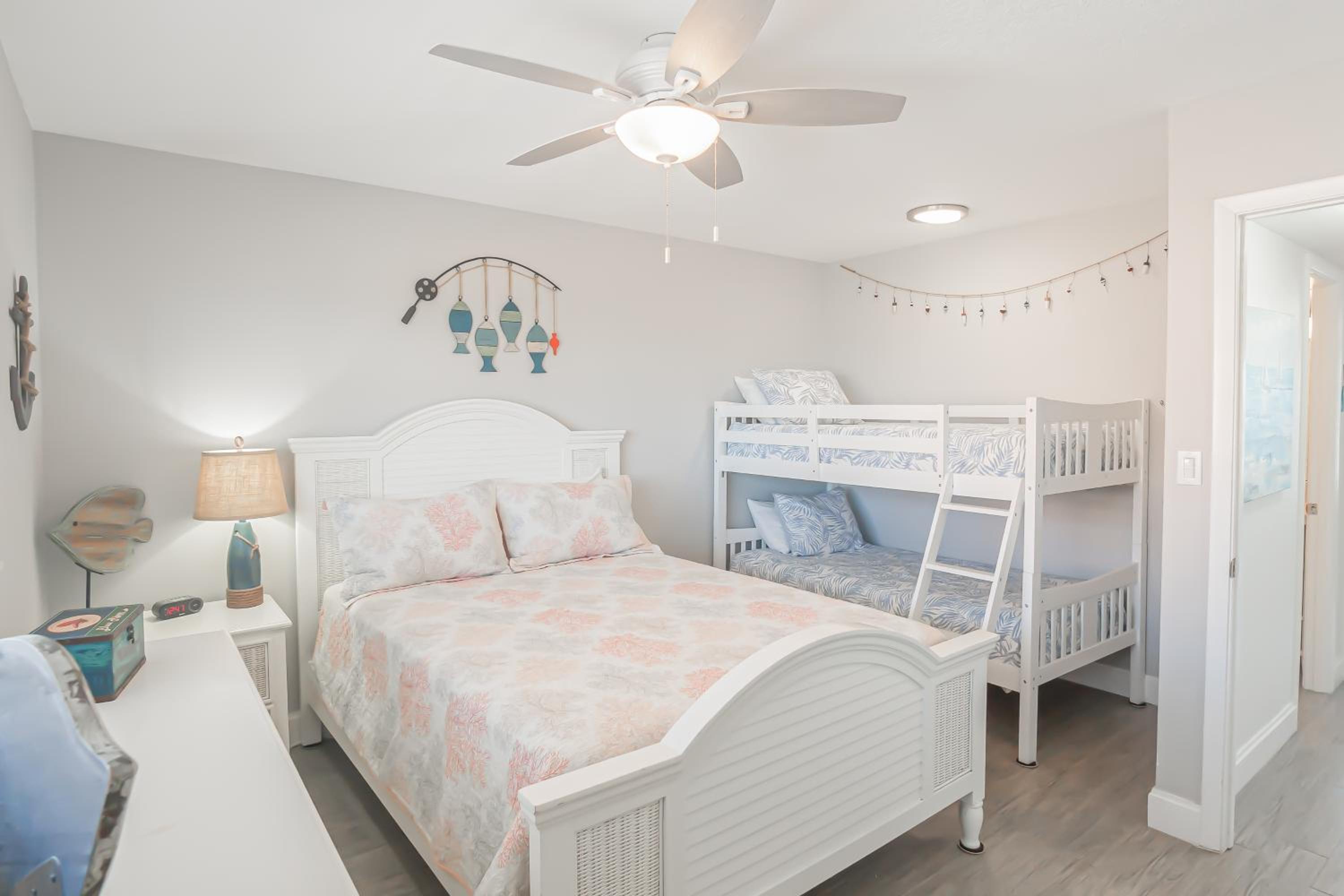Top Floor with Ocean and Pool Views Located on No-Drive Beach