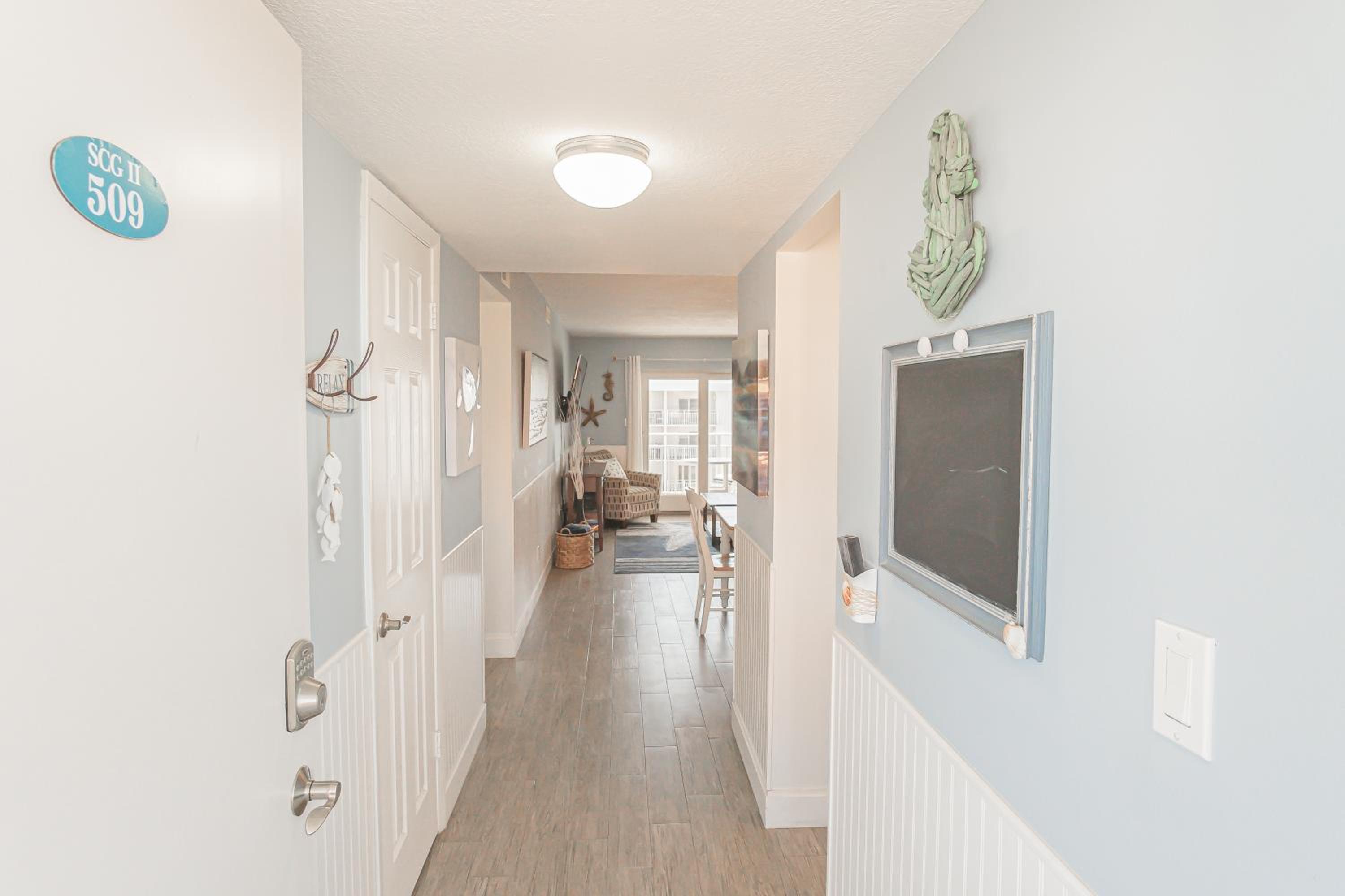 Top Floor with Ocean and Pool Views Located on No-Drive Beach