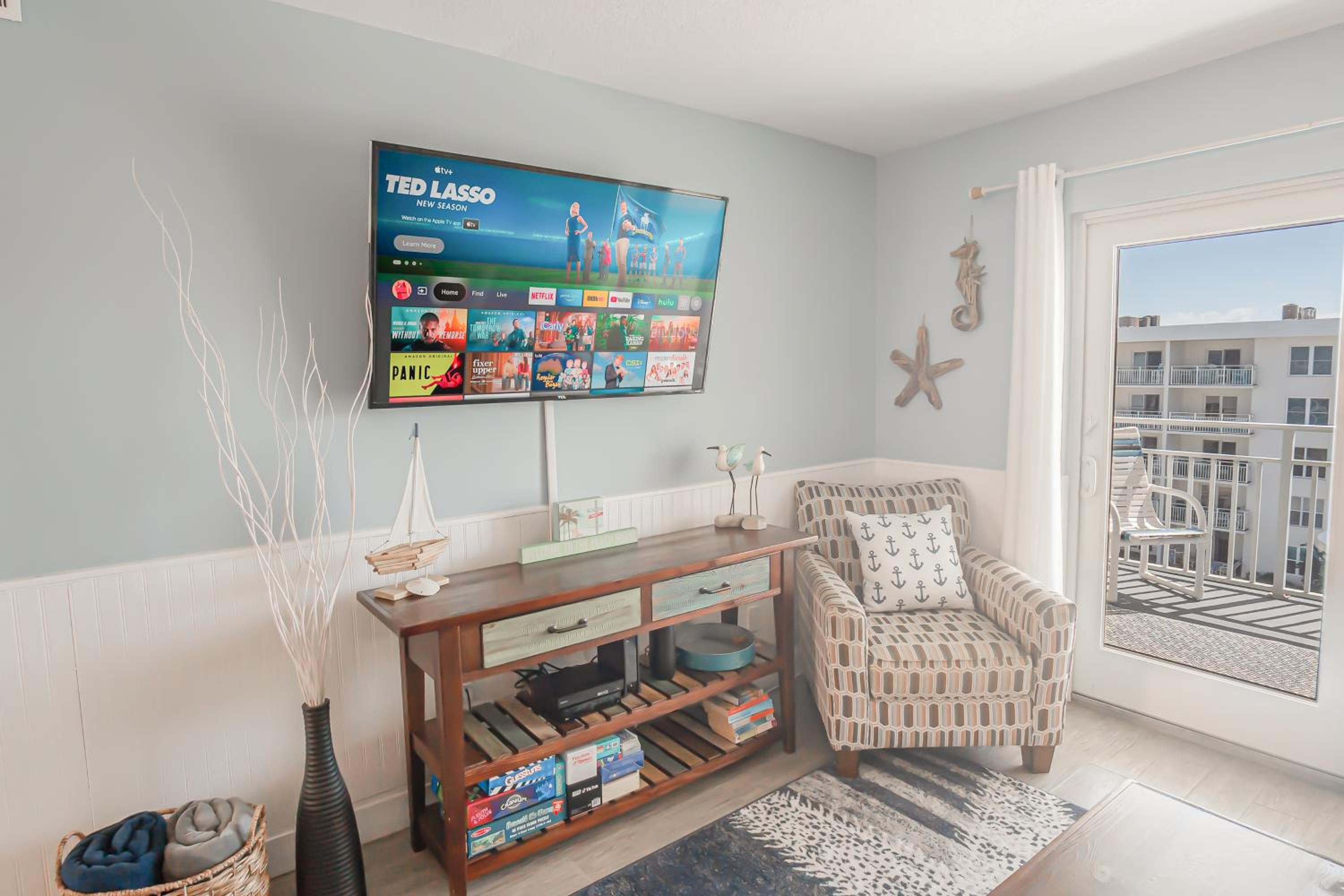 Top Floor with Ocean and Pool Views Located on No-Drive Beach