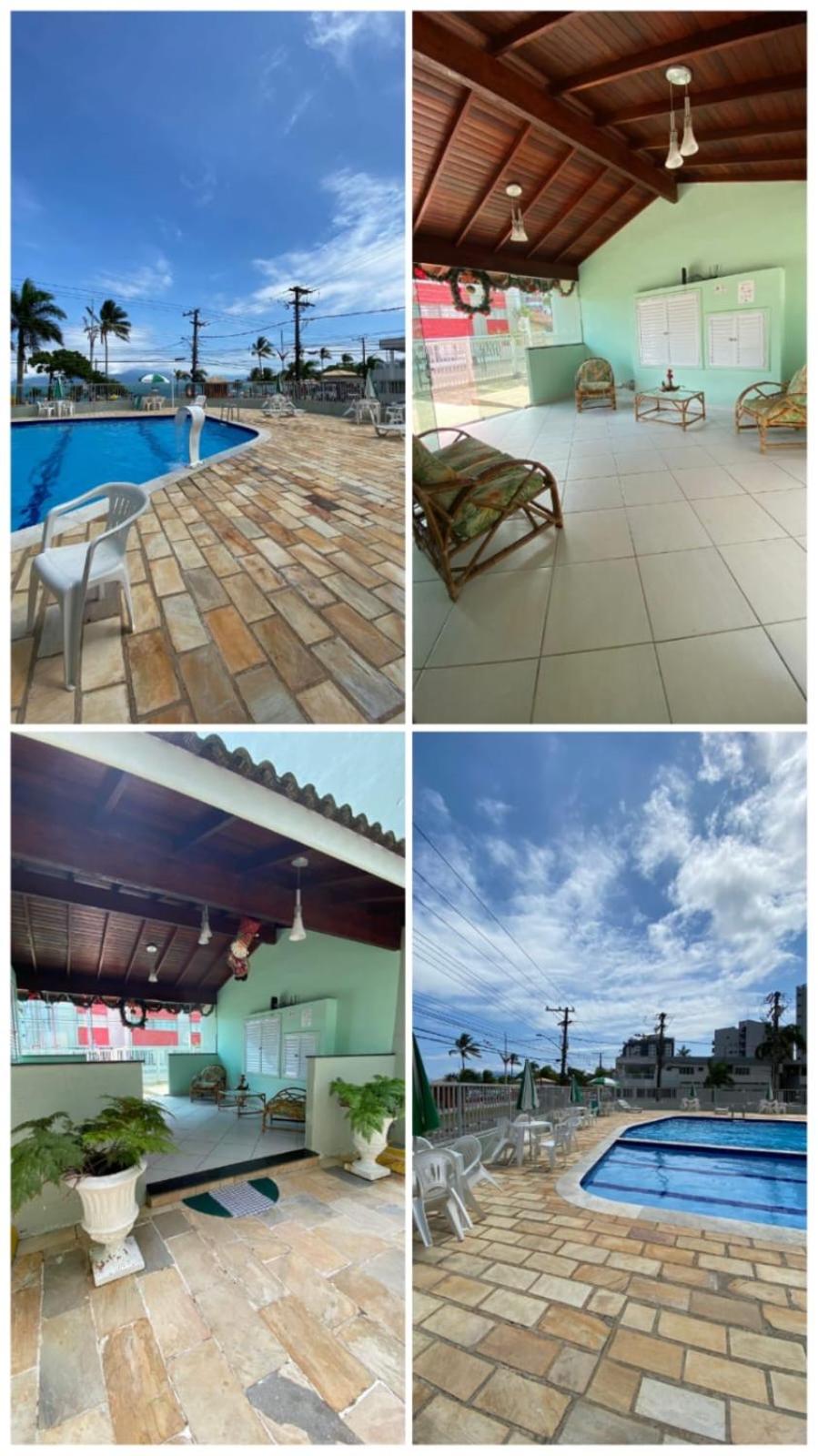 Recanto na beira da praia