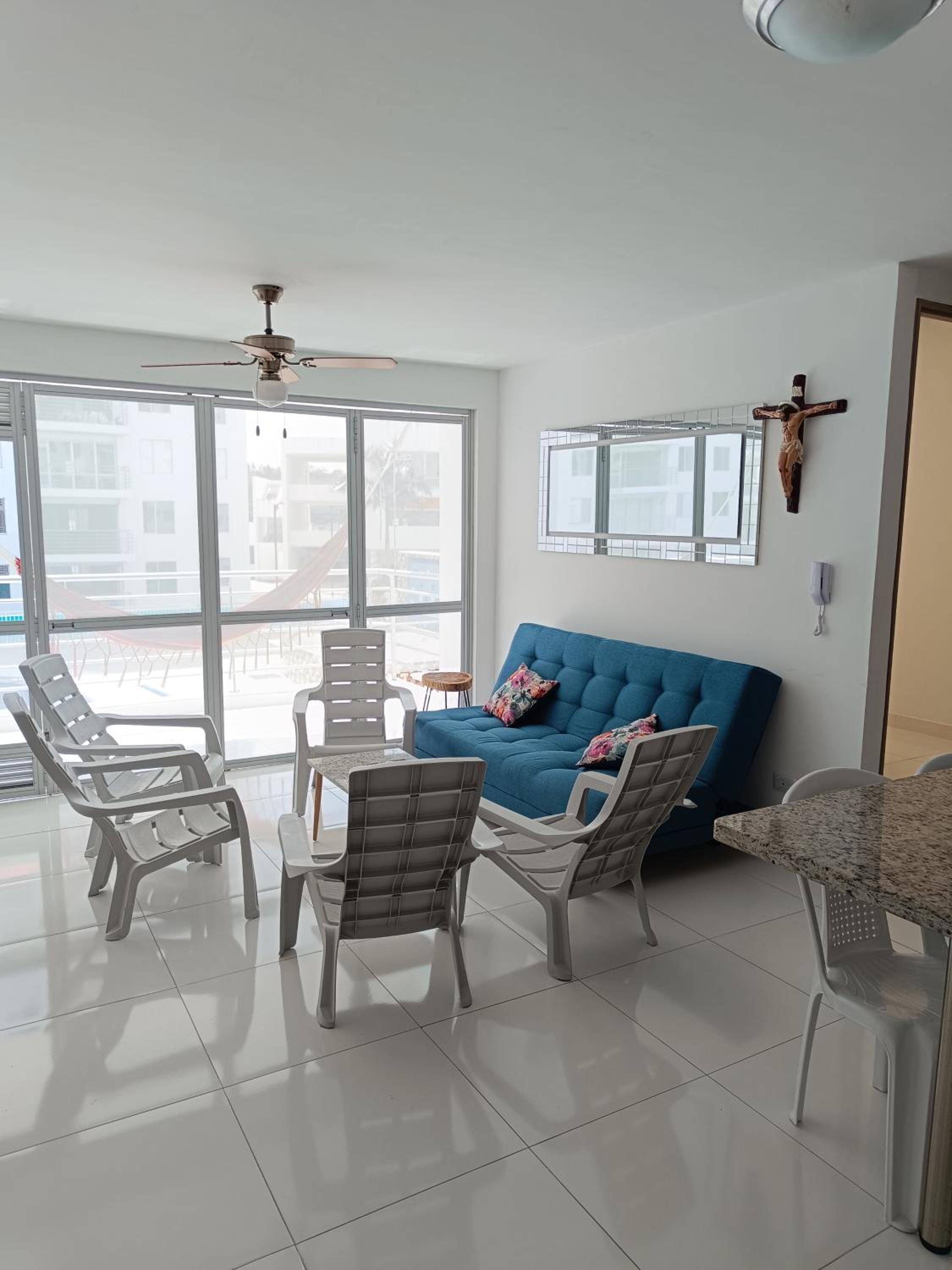 Apartamento Fresco Conjunto Ideal para Familias 3 Habitaciones Piscina Parqueadero
