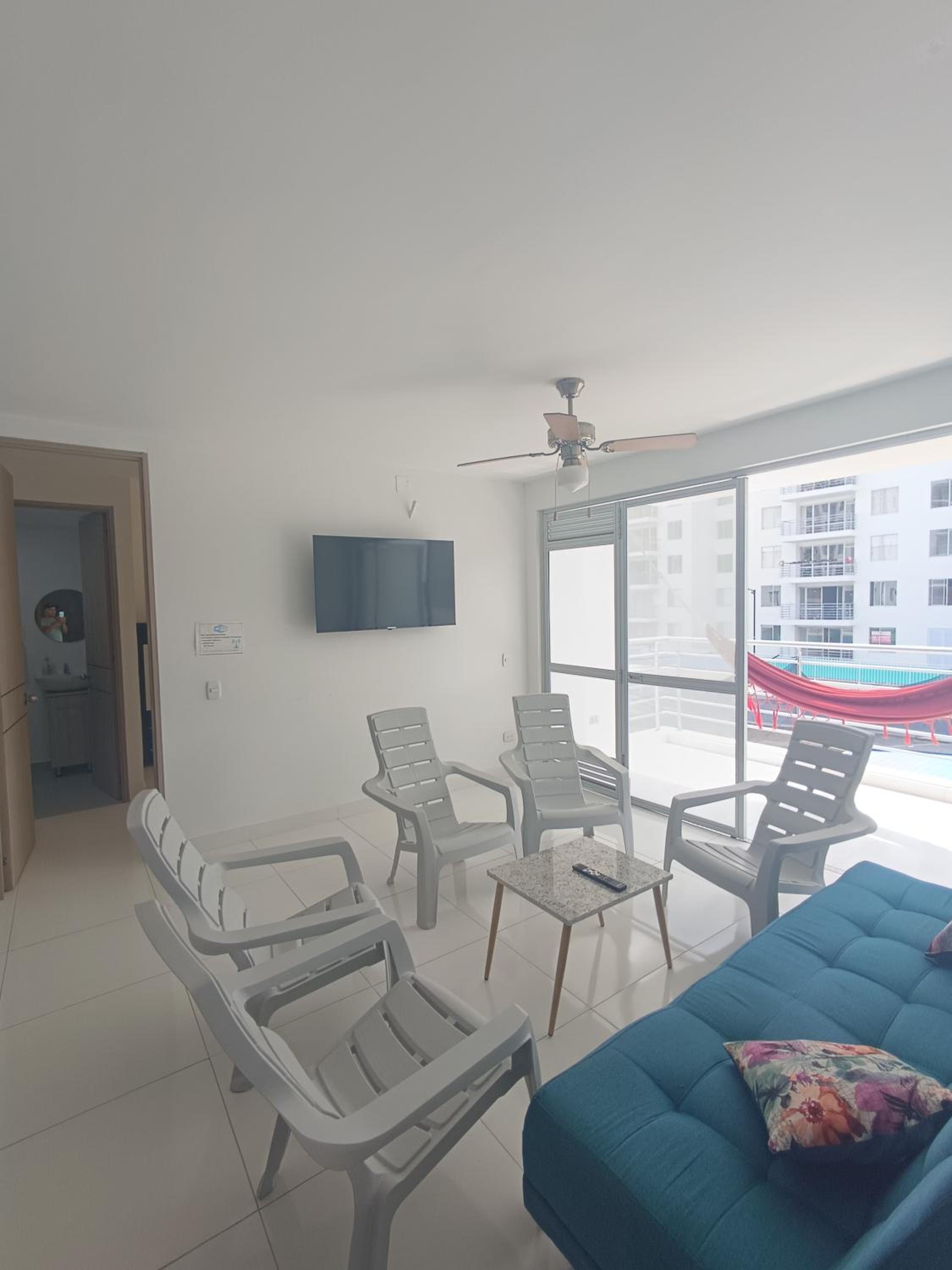 Apartamento Fresco Conjunto Ideal para Familias 3 Habitaciones Piscina Parqueadero