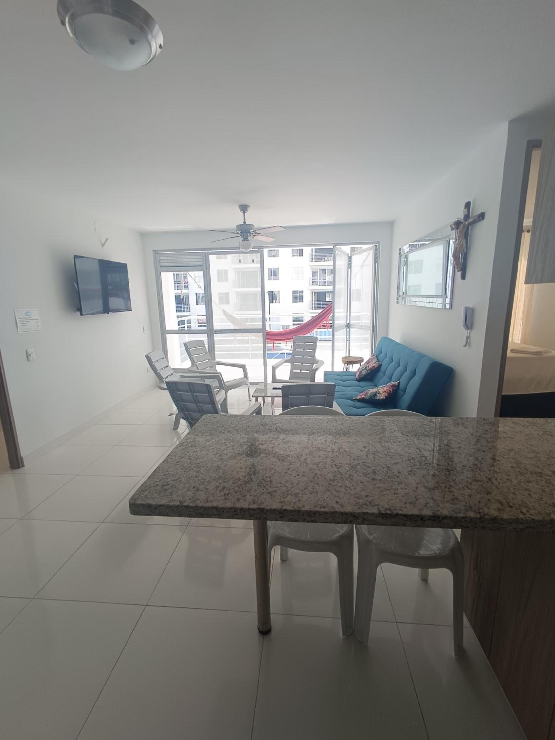 Apartamento Fresco Conjunto Ideal para Familias 3 Habitaciones Piscina Parqueadero