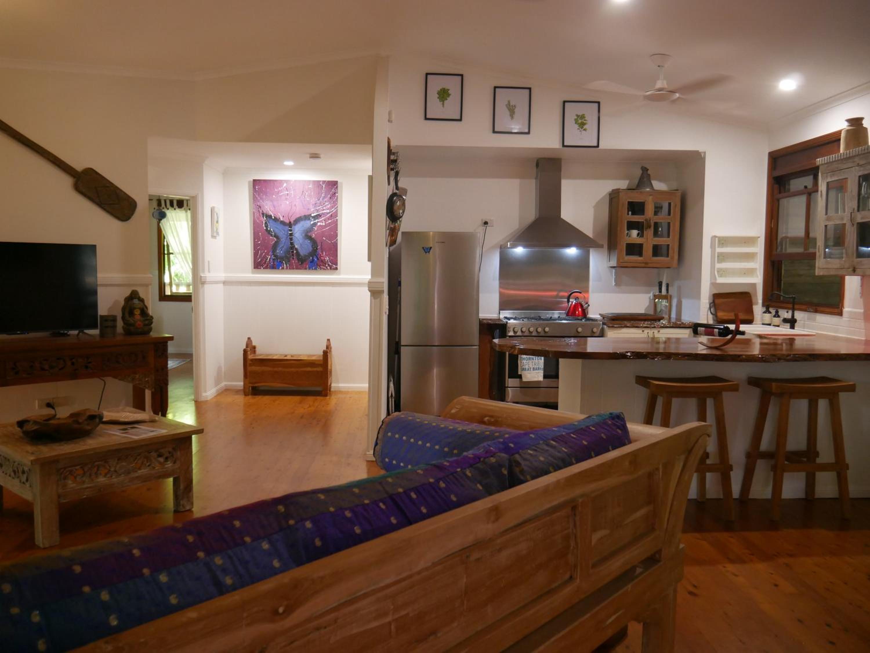 Fairy Falls - romantic Daintree Rainforest retreat with enchanting waterfall