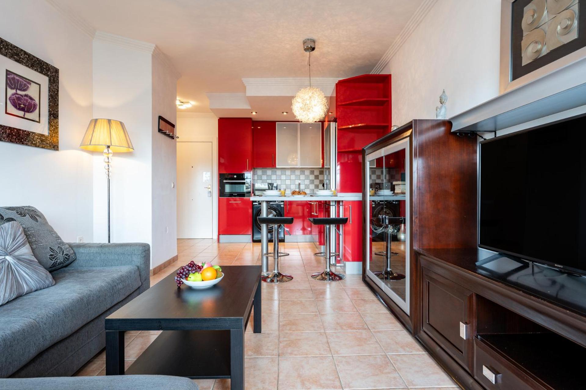 Benalbeach Bliss Seafront Retreat with Balcony