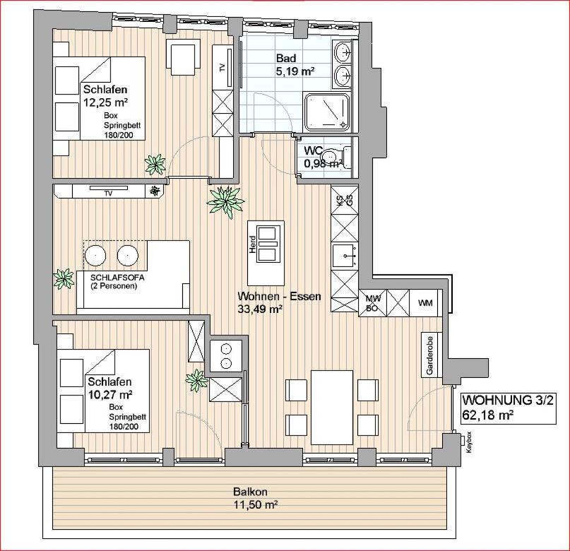 Komfort-Apartments Waidring