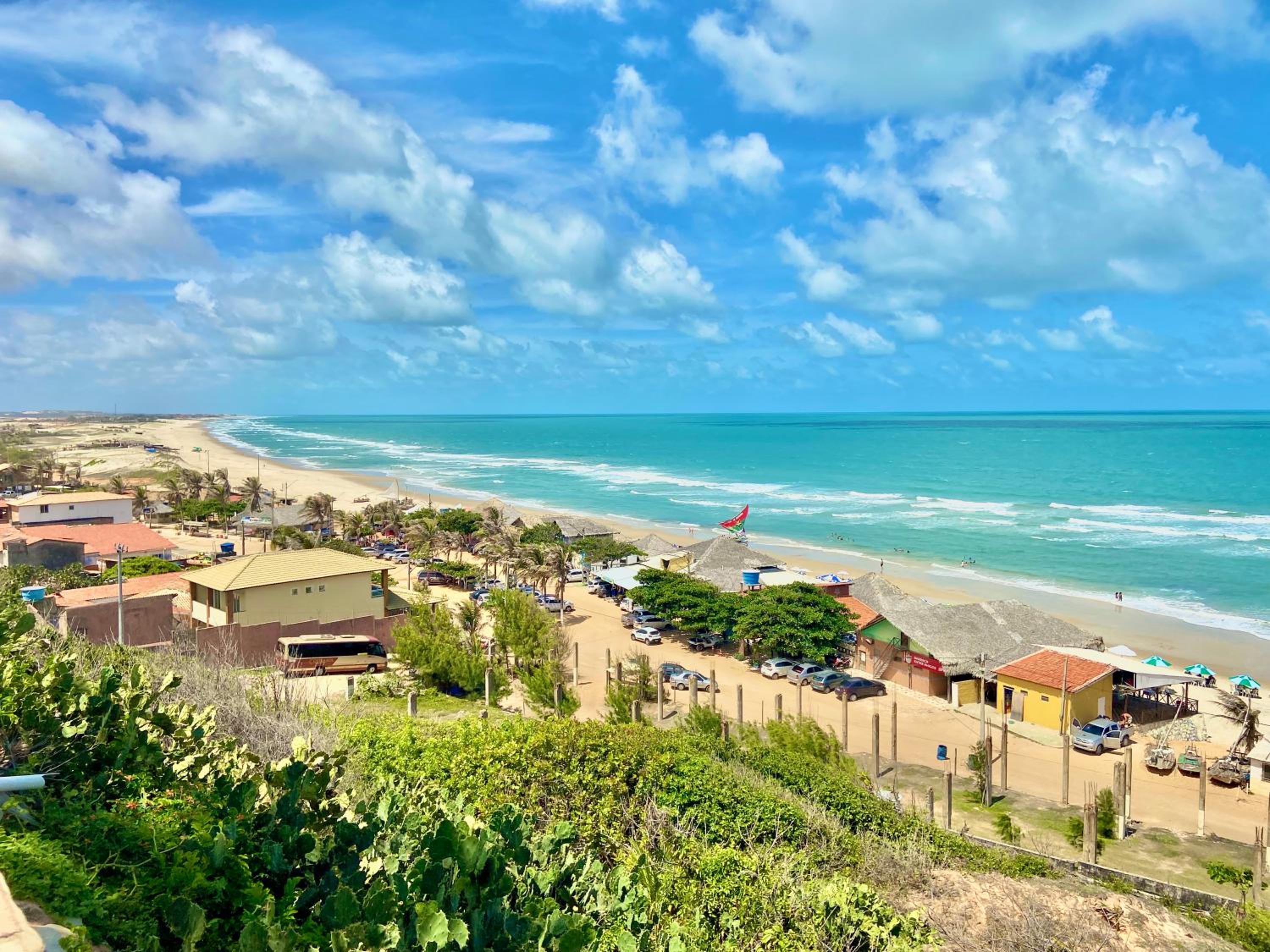 Ap da Tia Fê no paraíso da Praia de Morro Branco