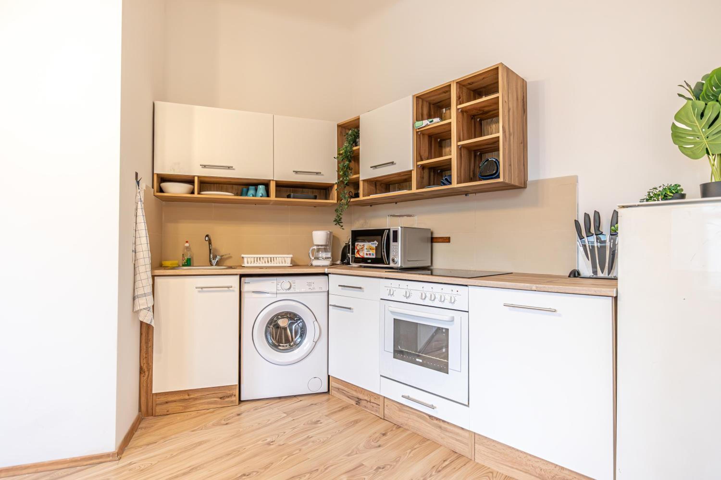 Enjoy The Danube and Prater Stern from Our 1BR Gem