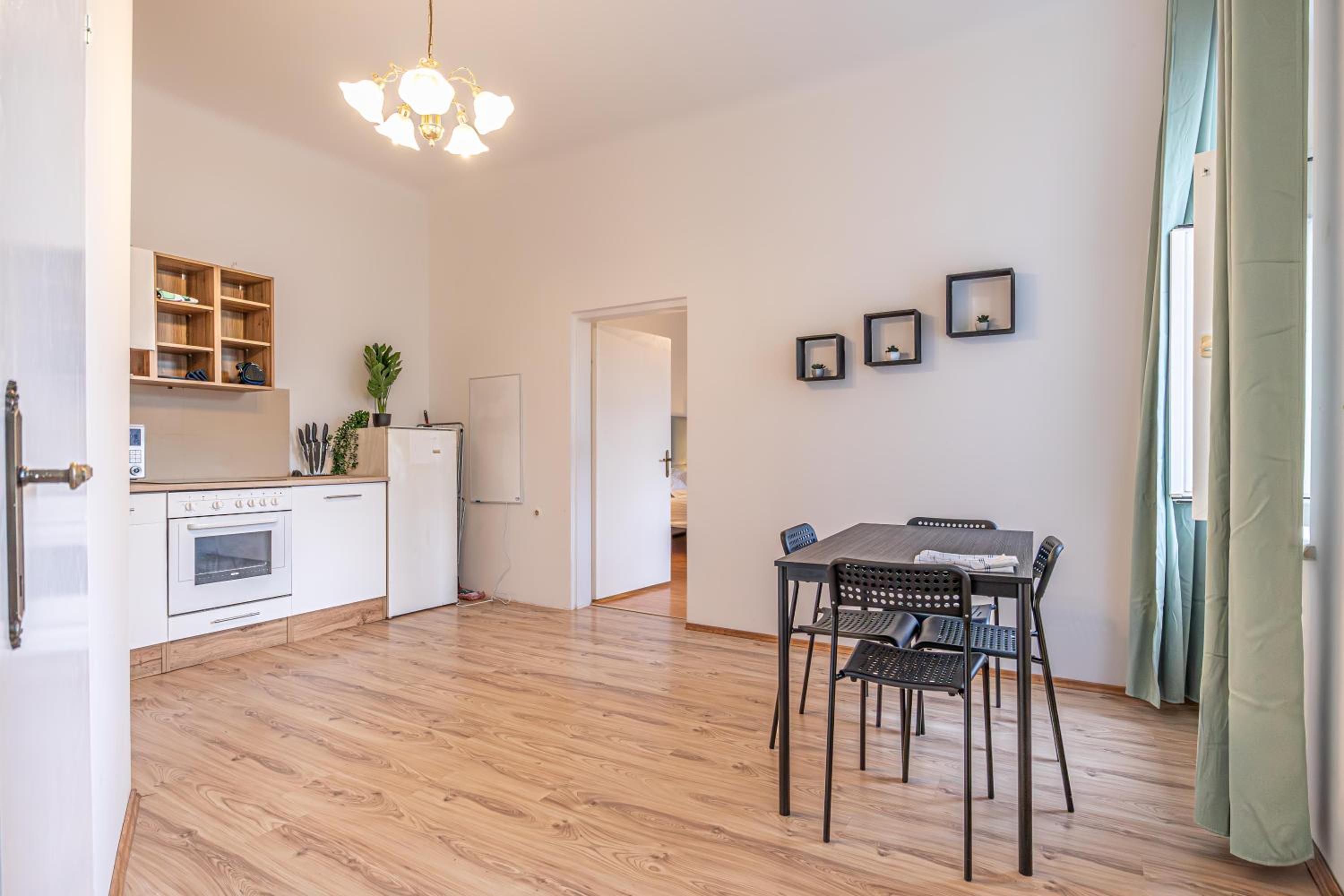 Enjoy The Danube and Prater Stern from Our 1BR Gem