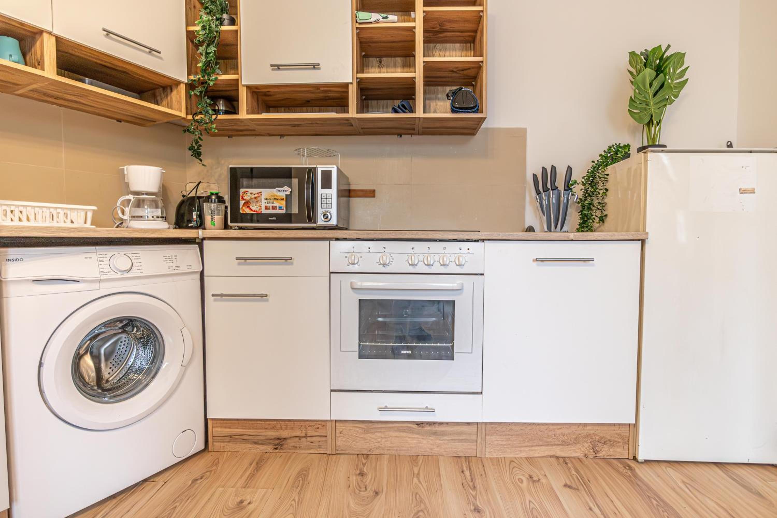 Enjoy The Danube and Prater Stern from Our 1BR Gem