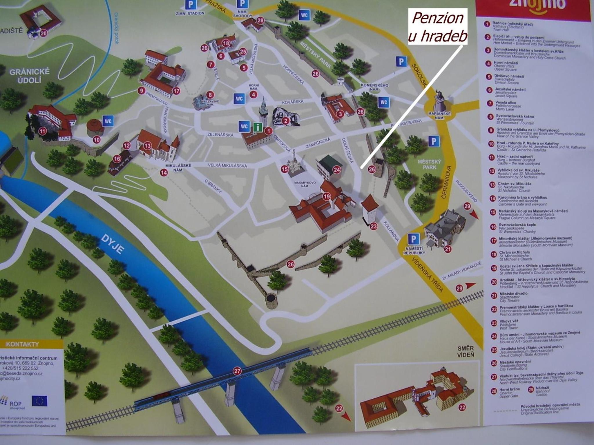Penzion U Hradeb