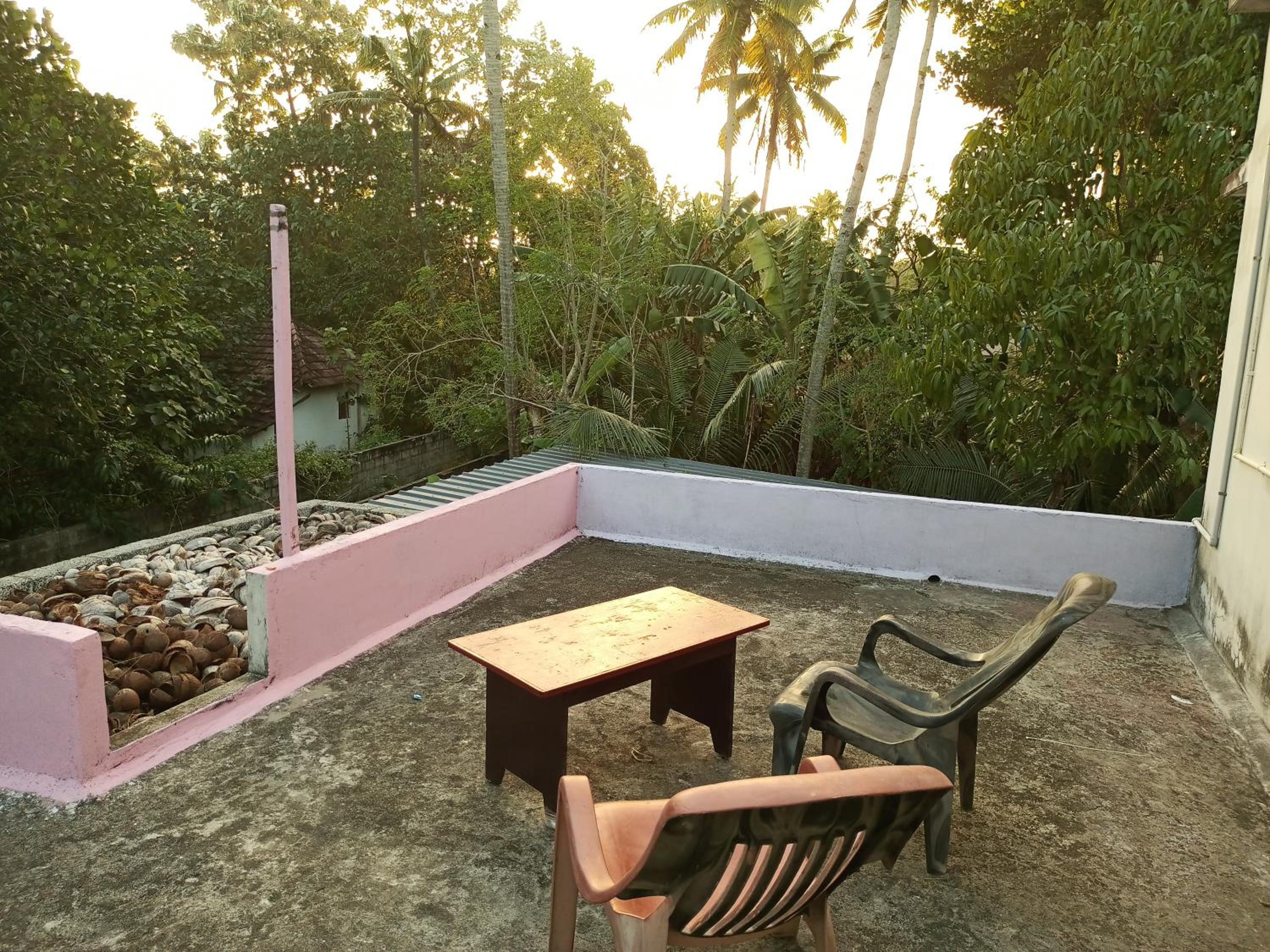 Varkala Entire Ac Home kitchen balcony view 4