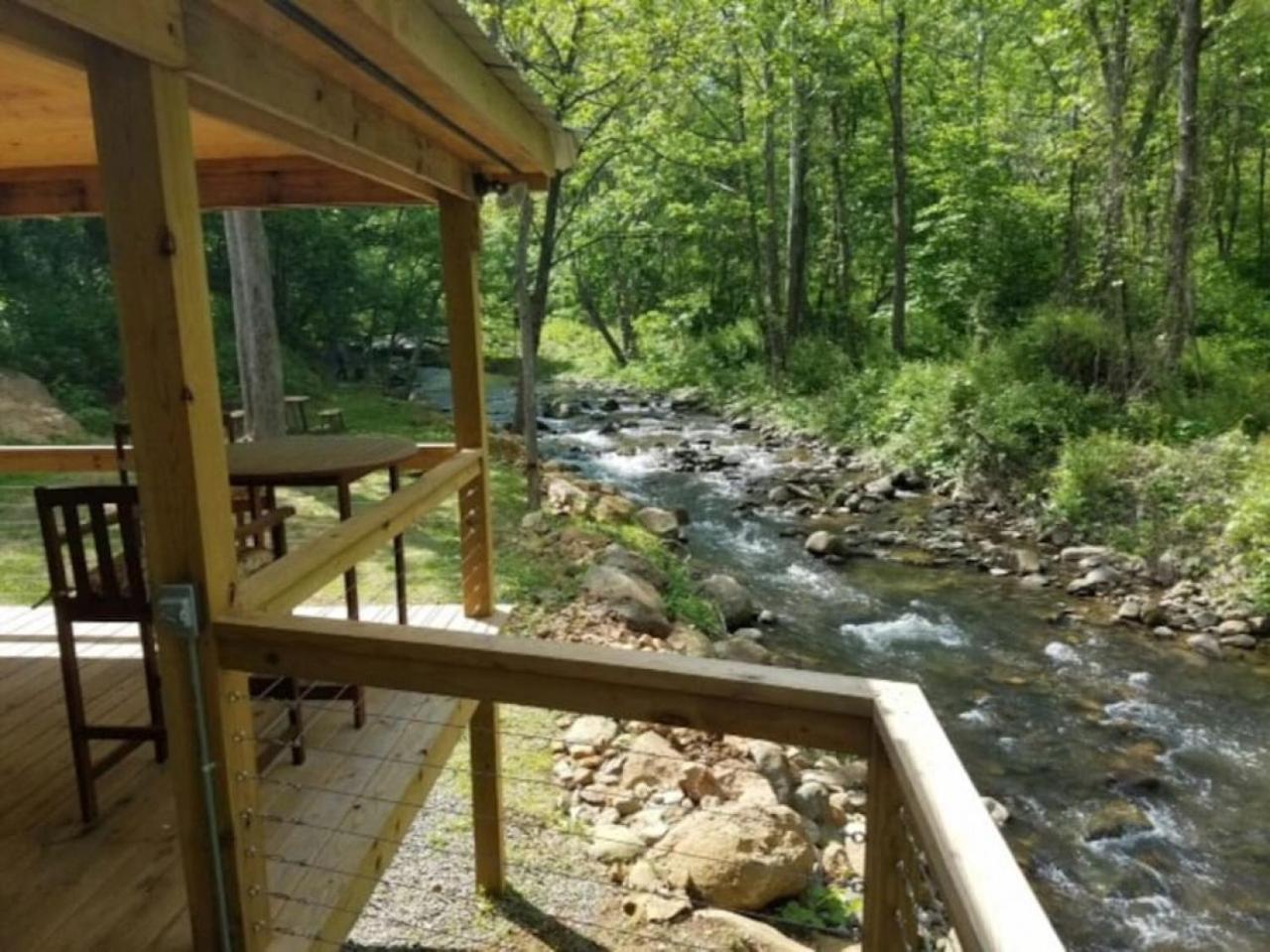 Log Cabin on the River view 5