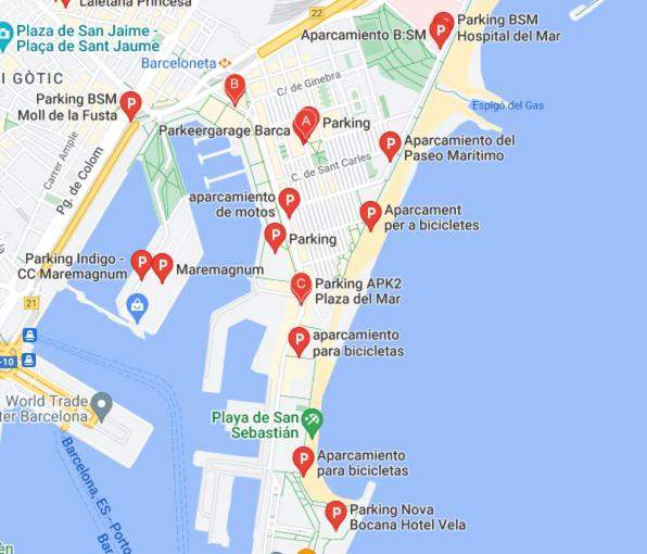 Barceloneta Port Ramblas