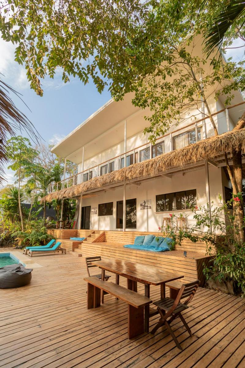 outdoor BBQ area
