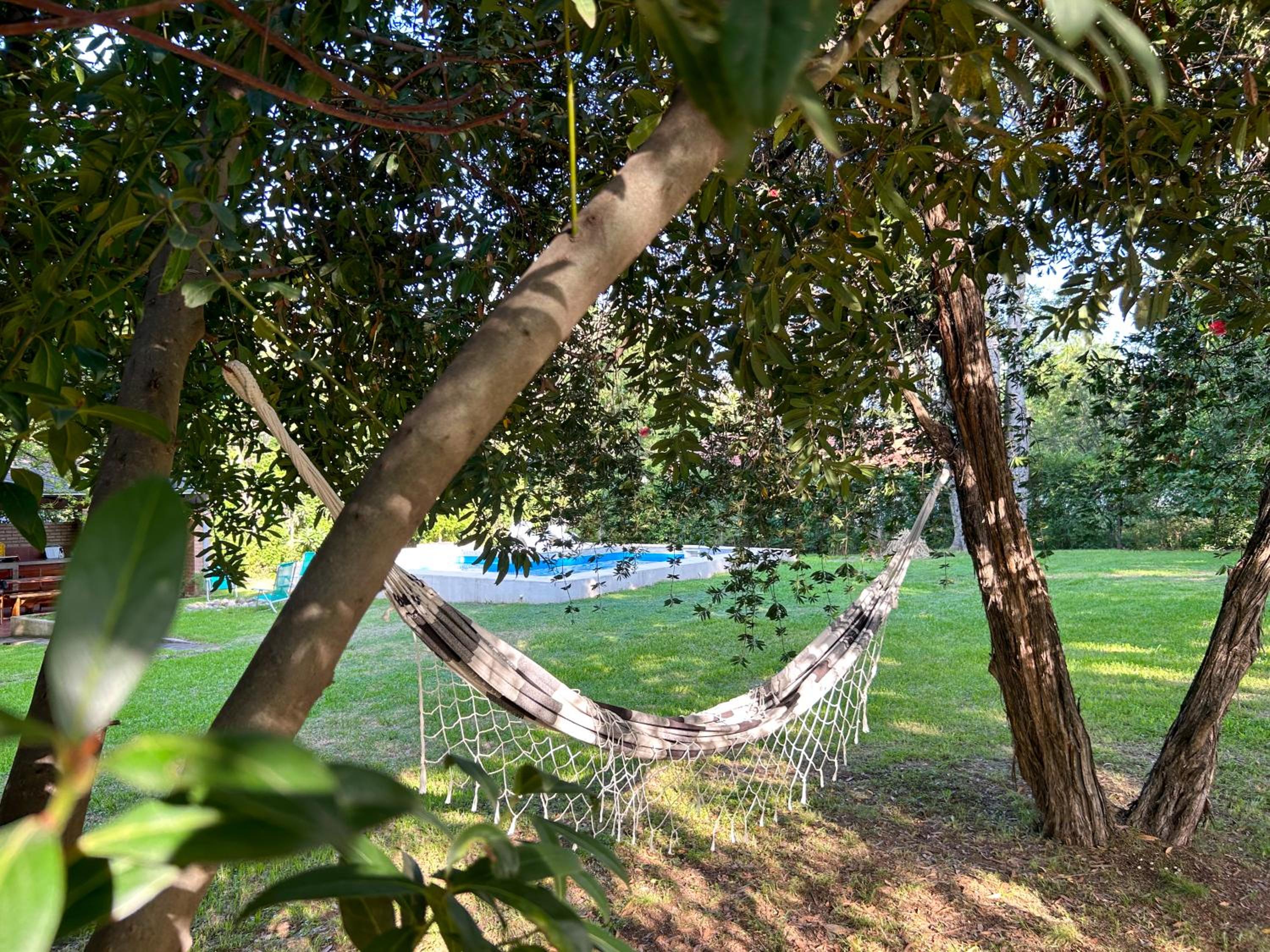 Casa vacacional con gran parque, quincho y pileta