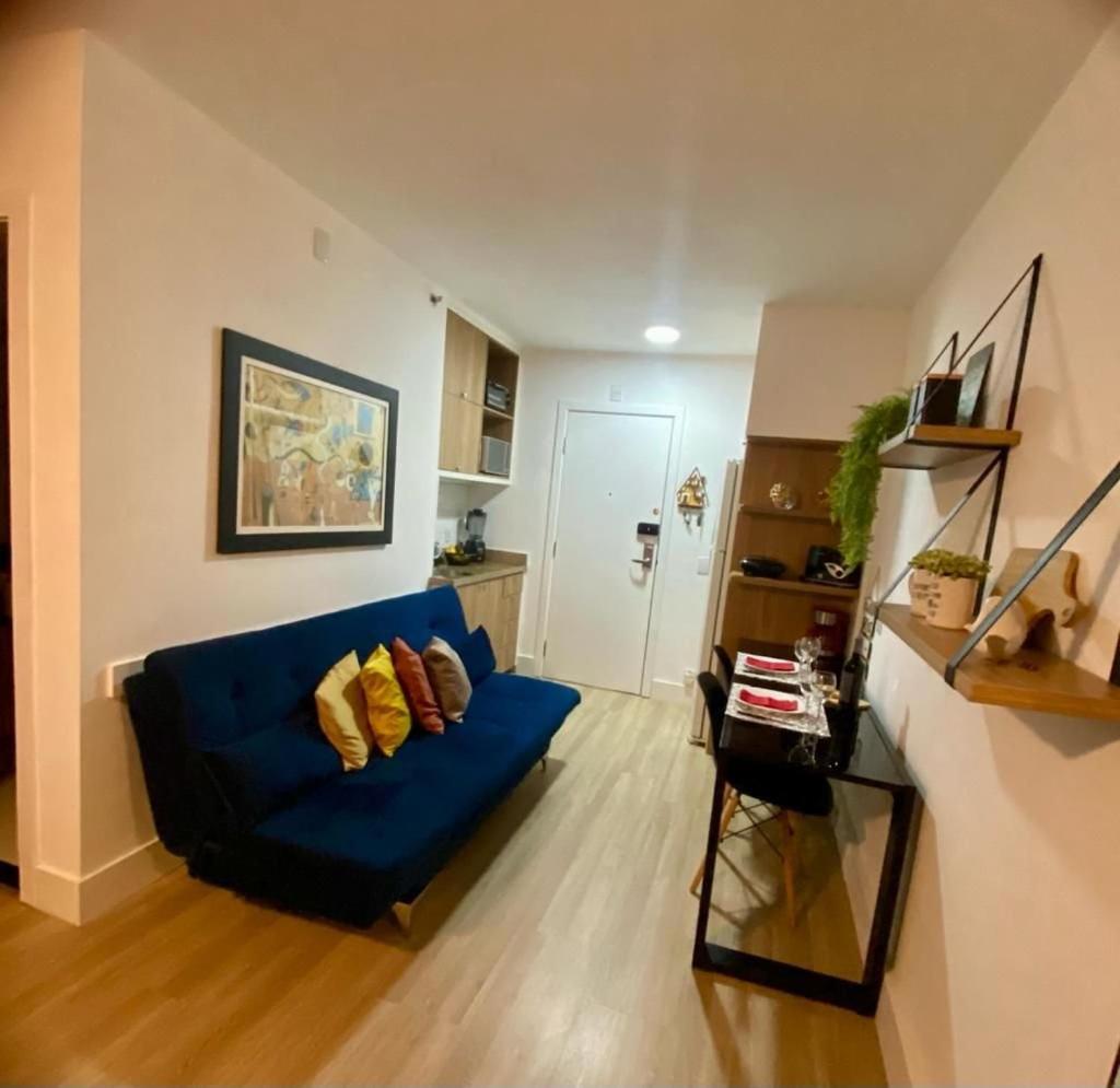 Studio pé na areia, vista, internet e ar