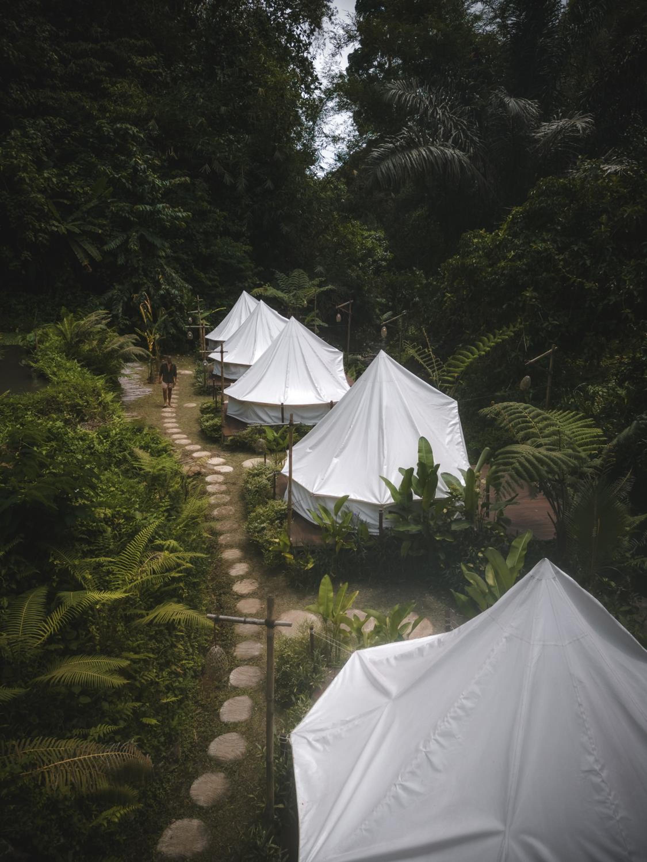 Glamping tent in Pelaga Eco Park
