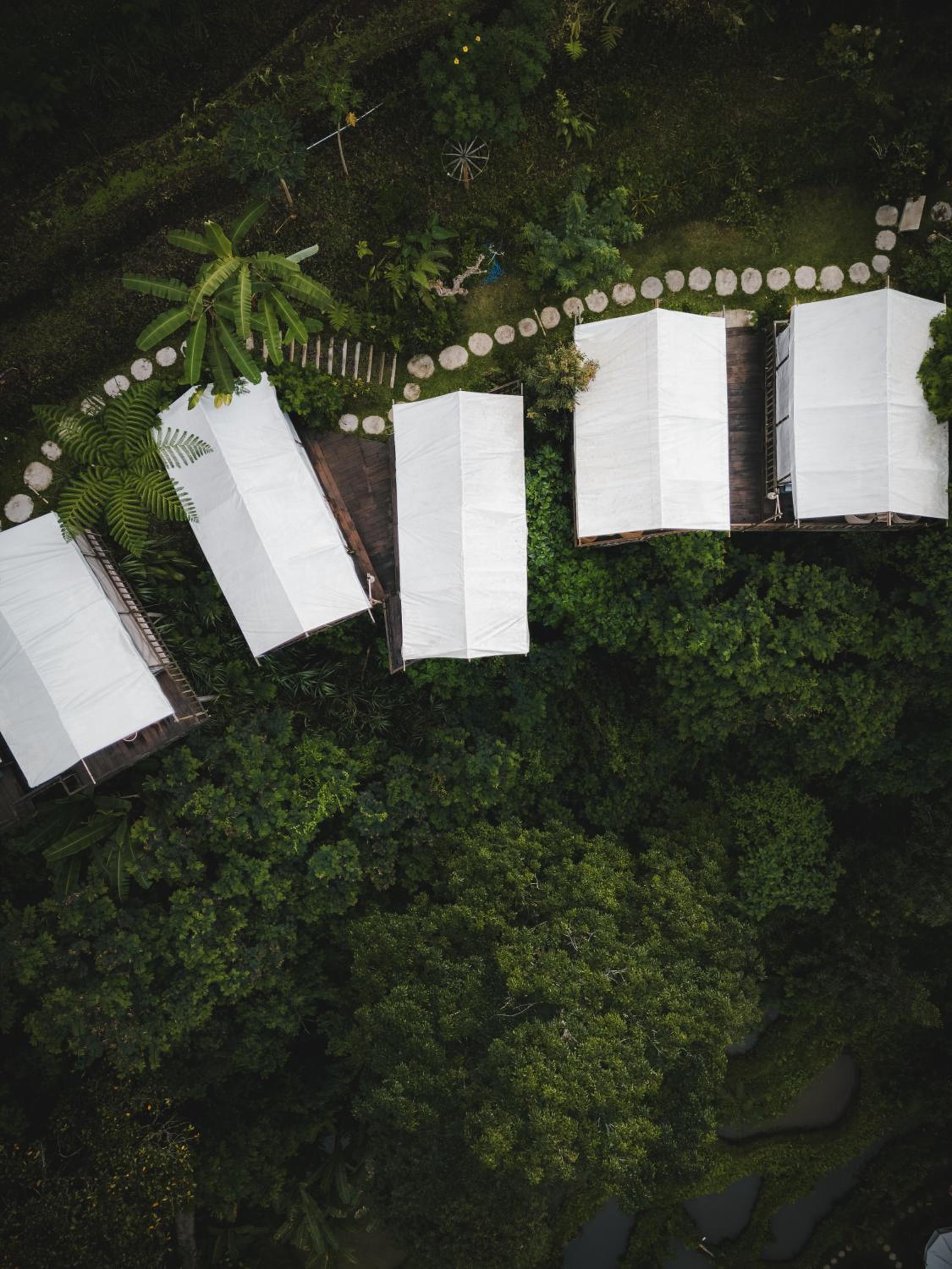 Glamping tent in Pelaga Eco Park