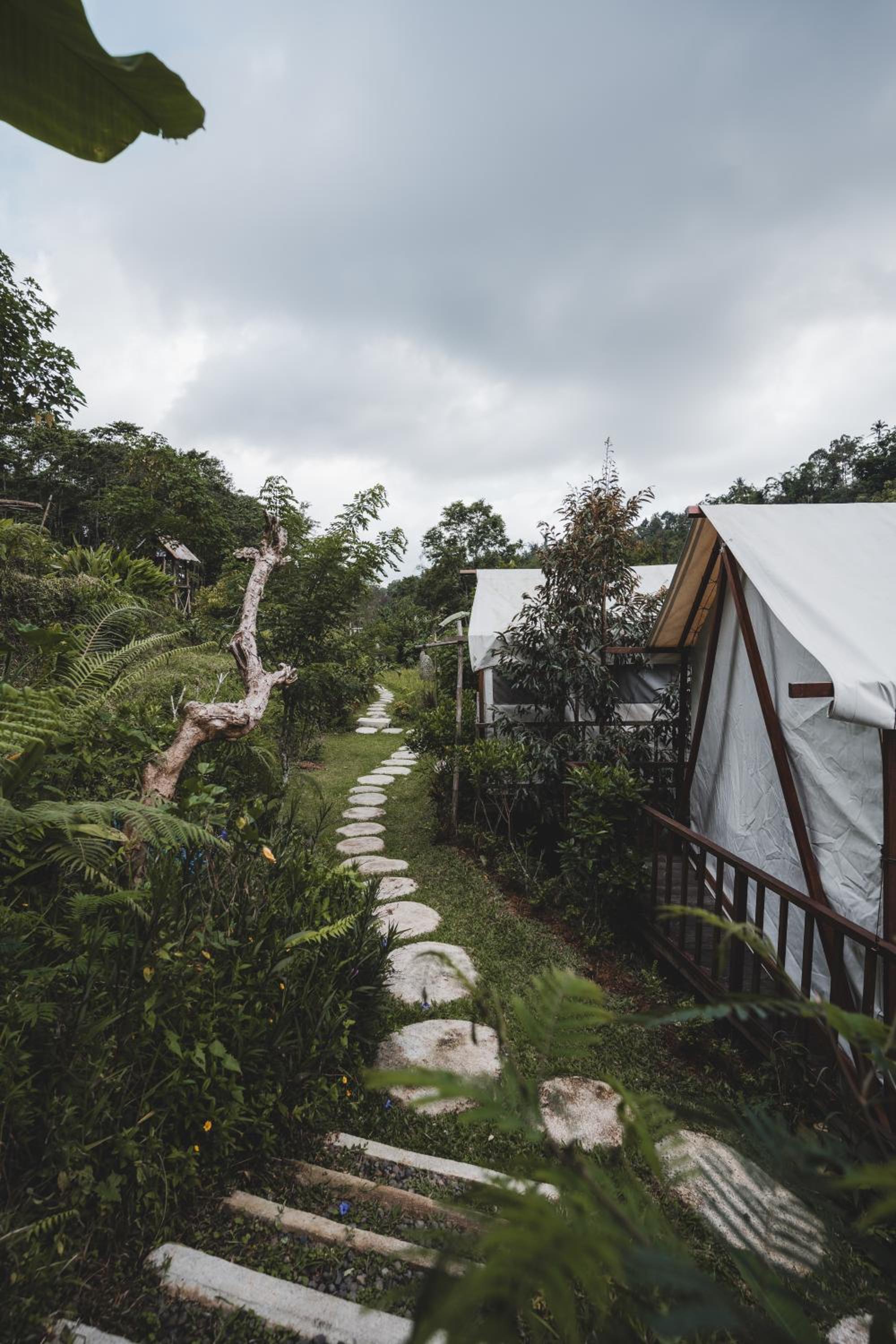 Glamping tent in Pelaga Eco Park