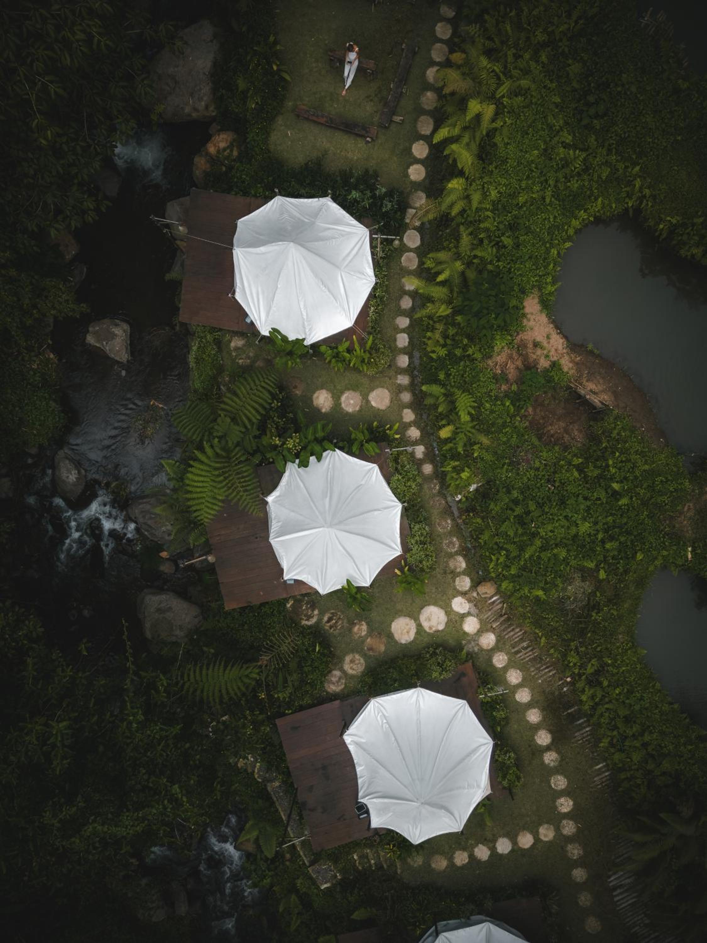 Glamping tent in Pelaga Eco Park