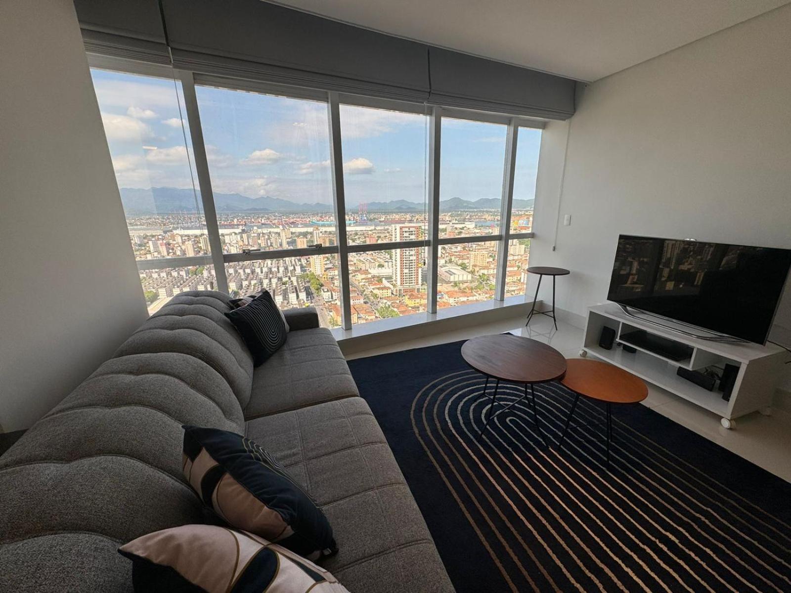 Apartamento 01 quadra da praia - LUXO Praiamar Residence