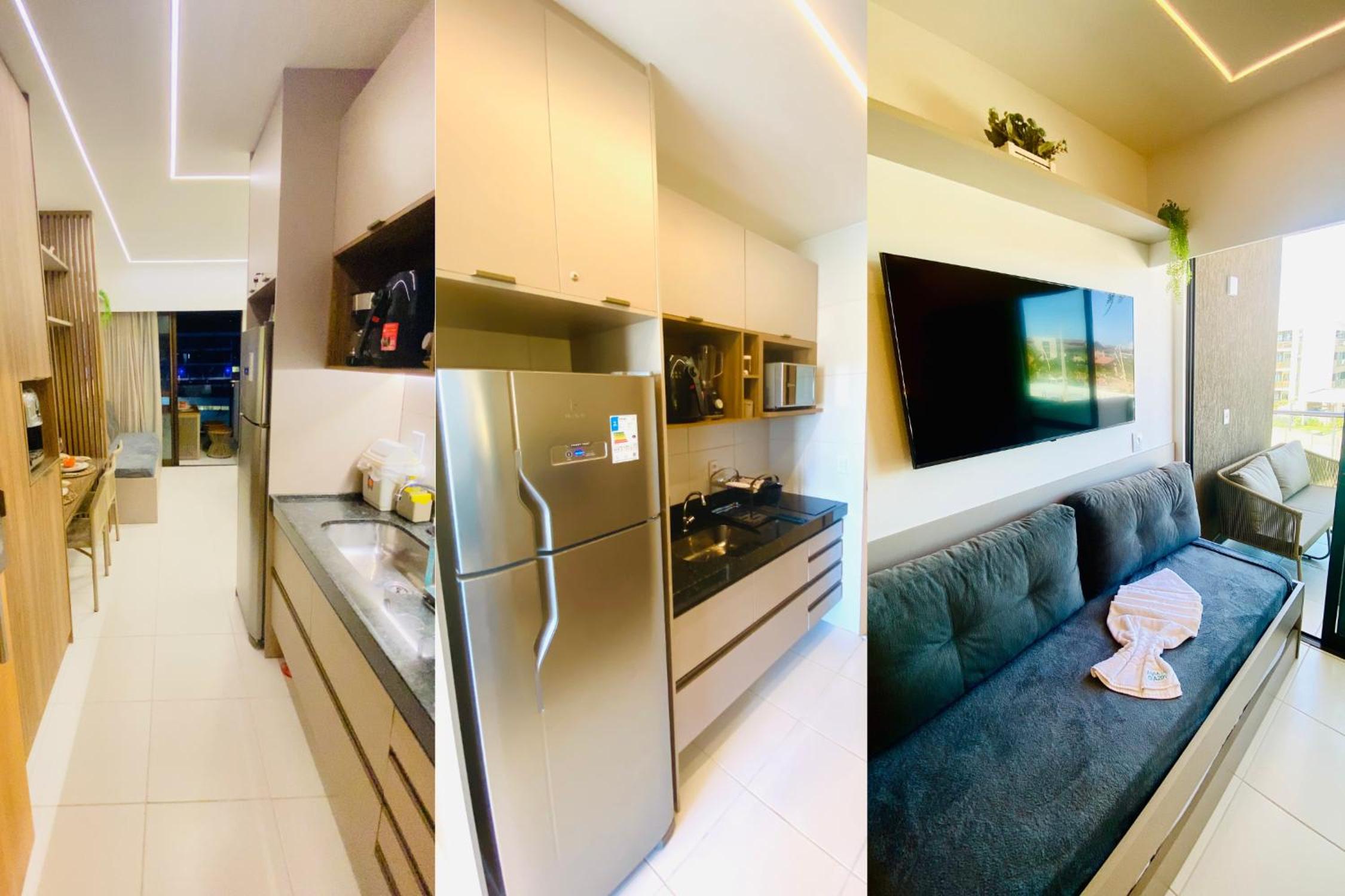 Studio de Luxo em Muro Alto - Makia Beach A209