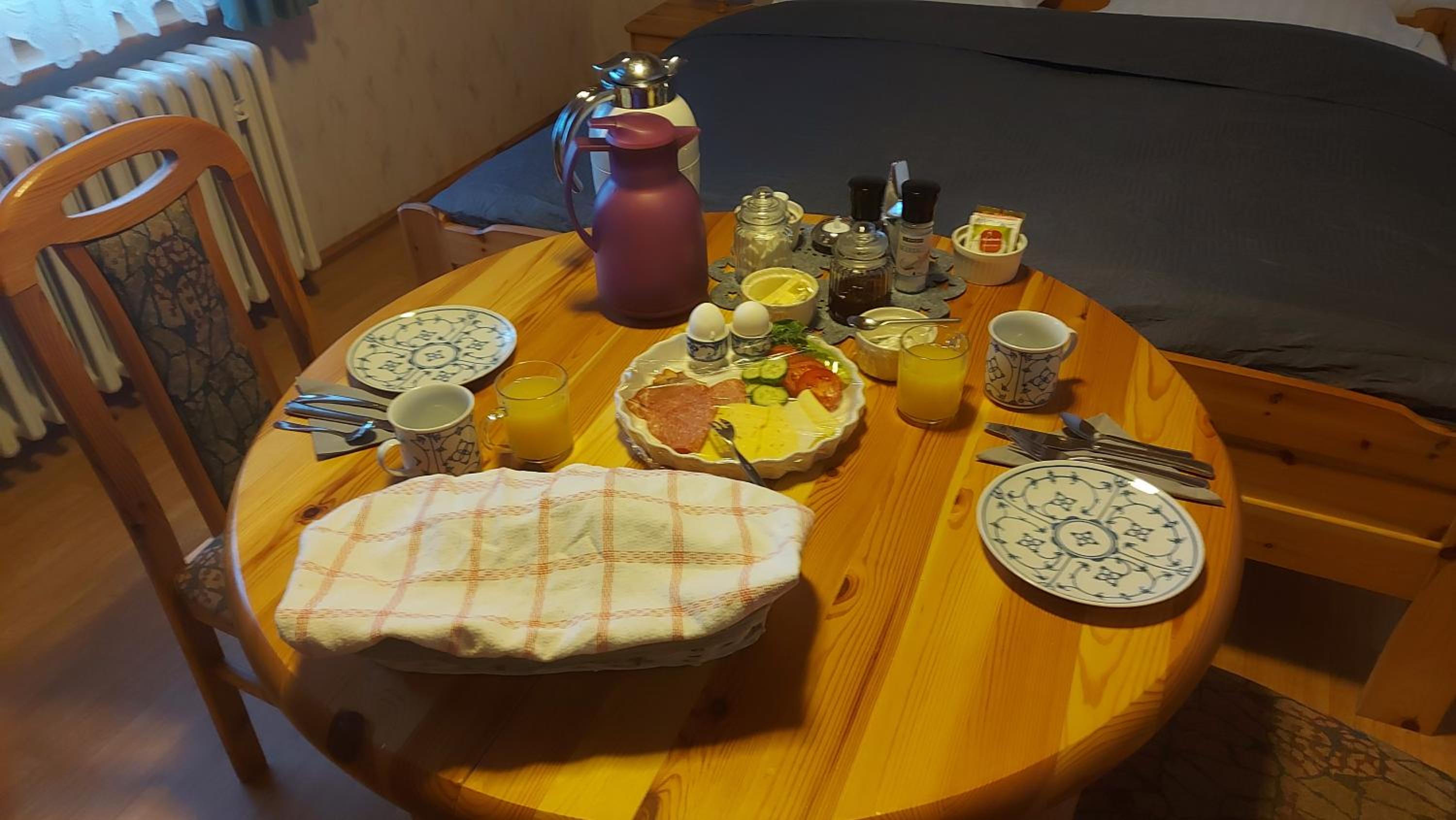 Erzhof Nassau- Gästezimmer an der Loipe
