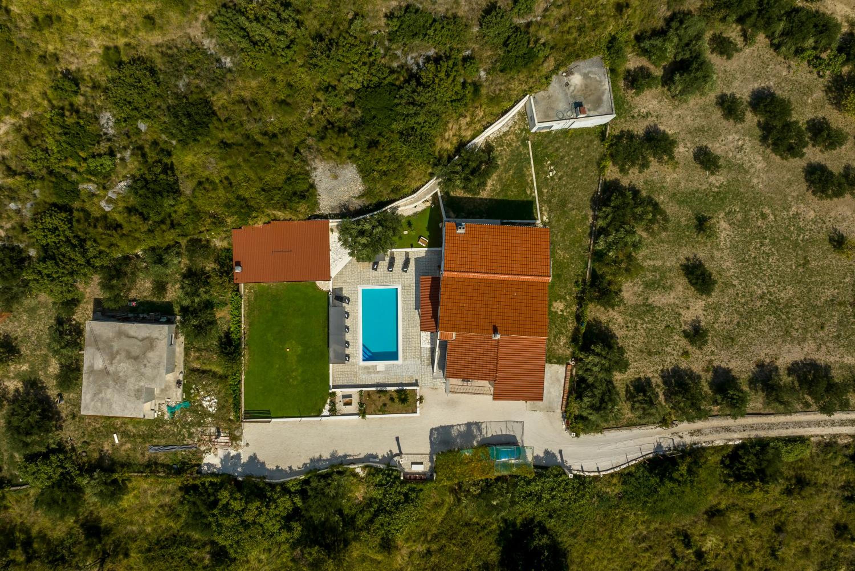 Villa Stari Hill private pool view 3