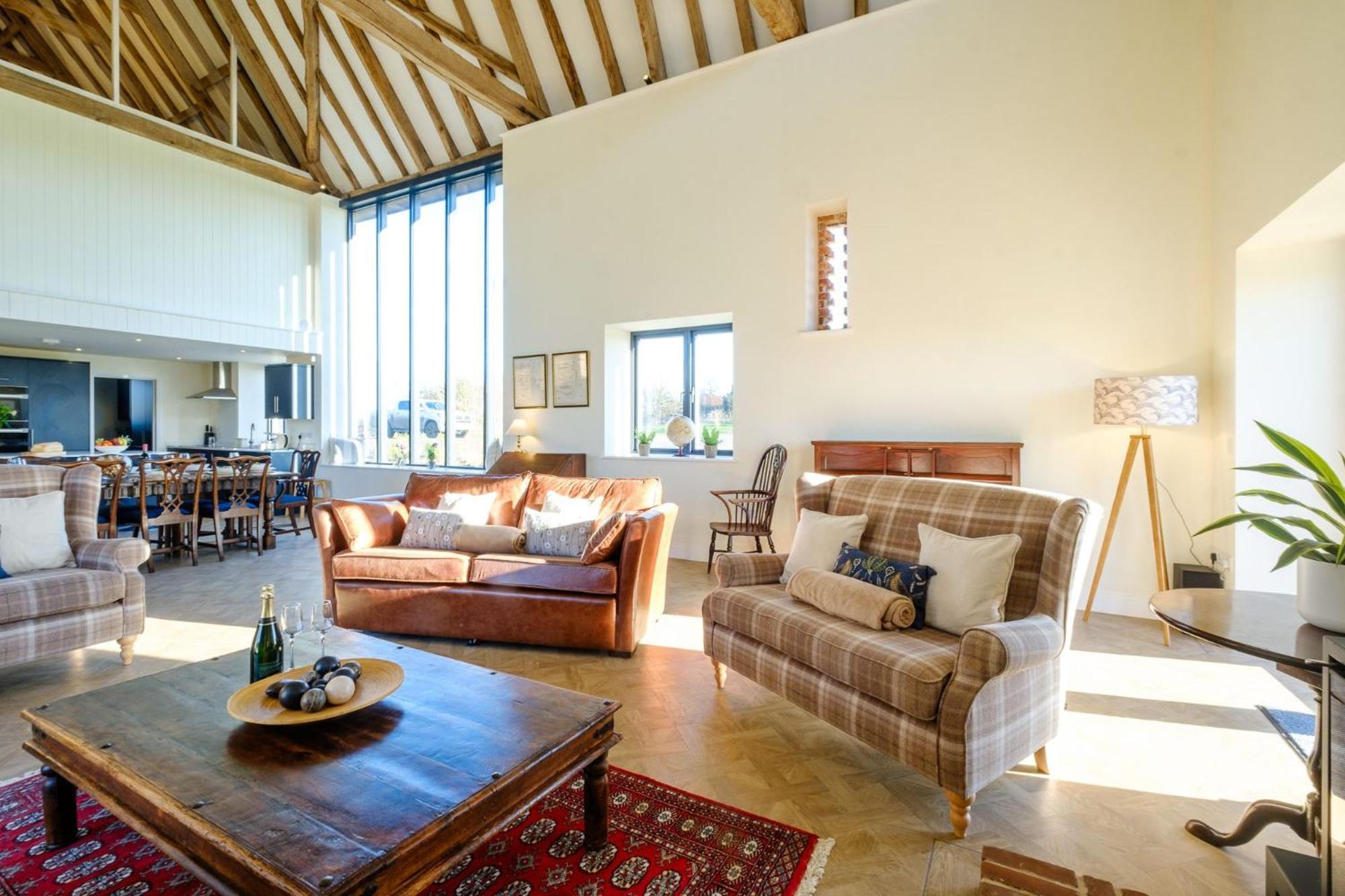 Upper Barn - a large family house by Aldeburgh Coastal Cottages
