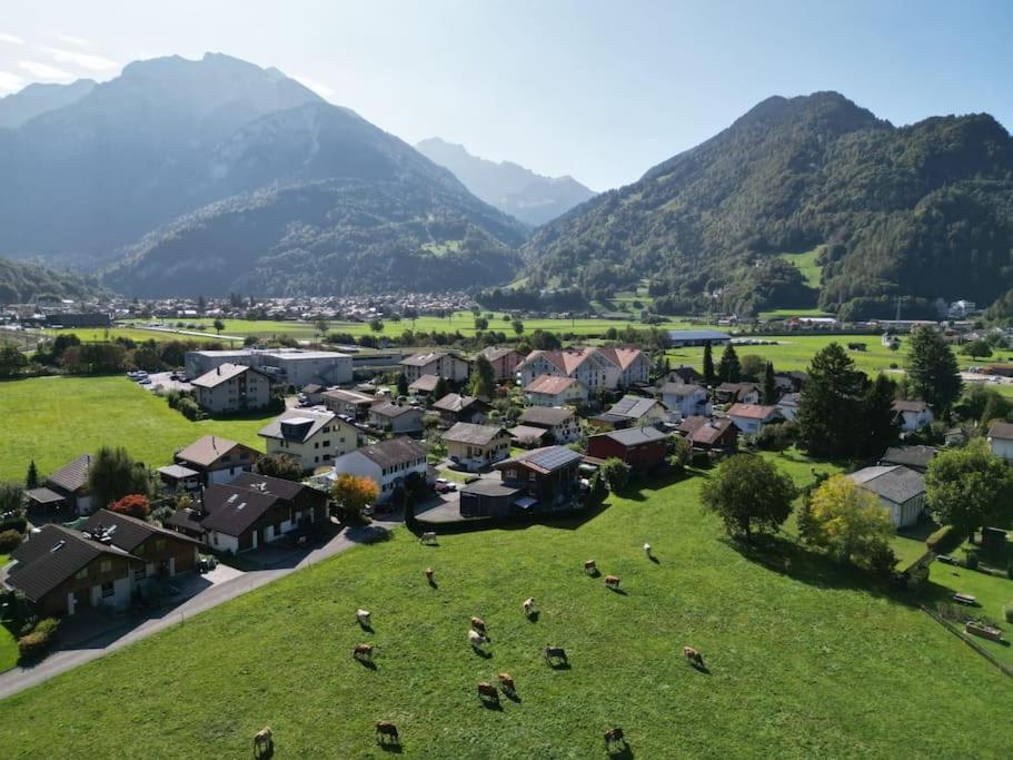 Family-friendly apartment with Alpine view