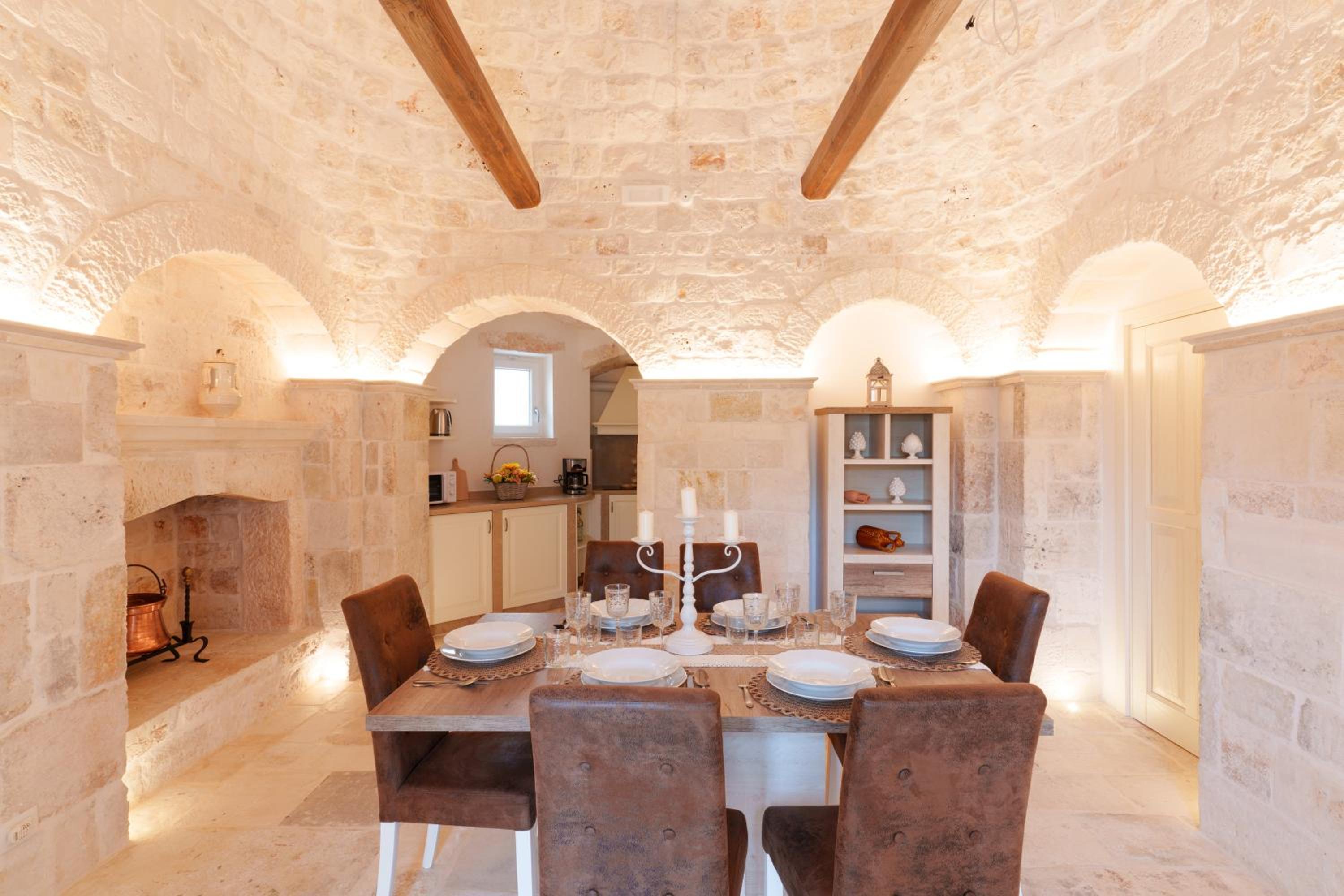 Trulli Petrantiqua con piscina