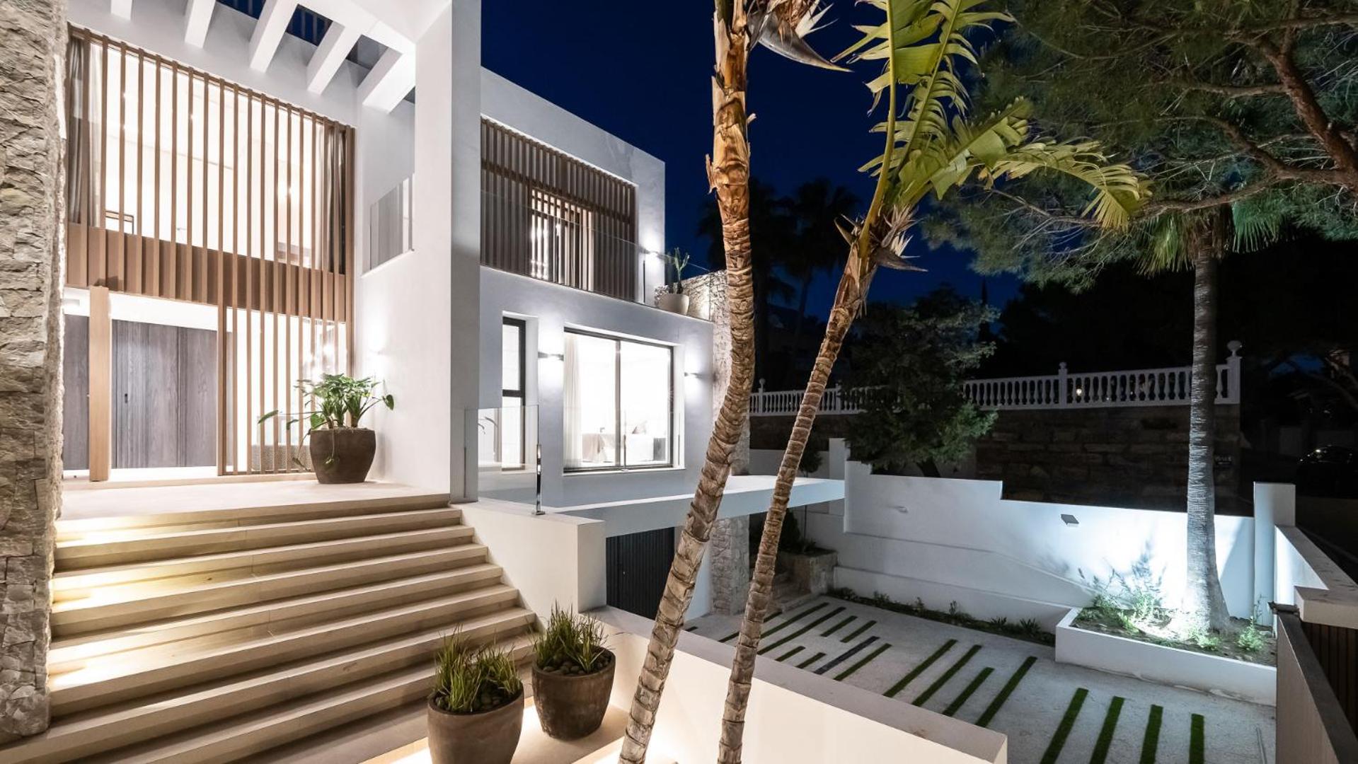 Villa exclusiva con piscina privada climatizada