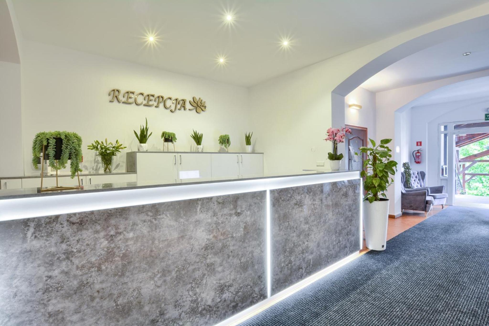 hotel reception
