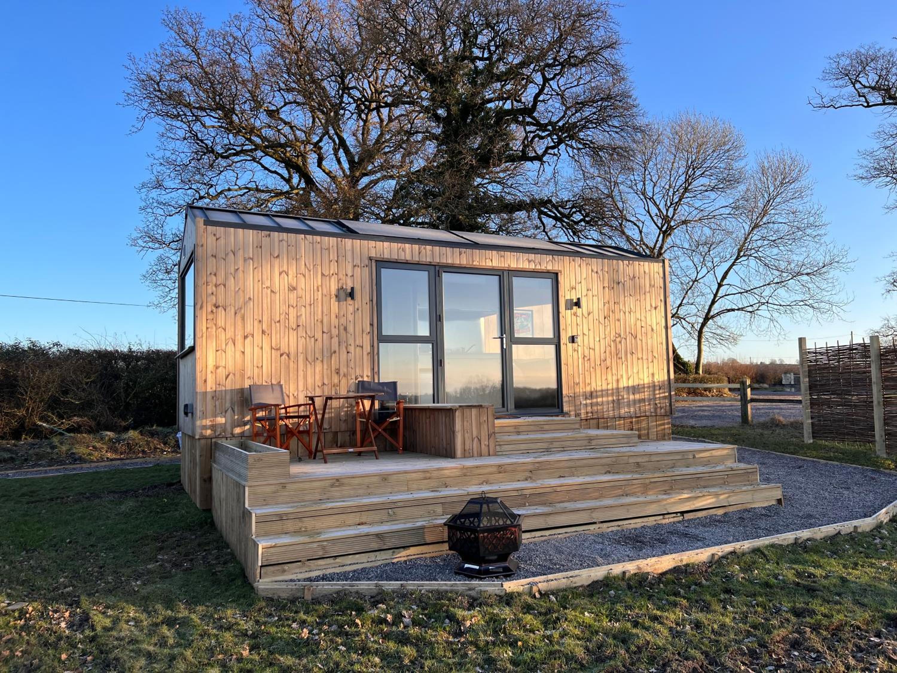 Beautiful cabins in Shaftesbury Dorset countryside