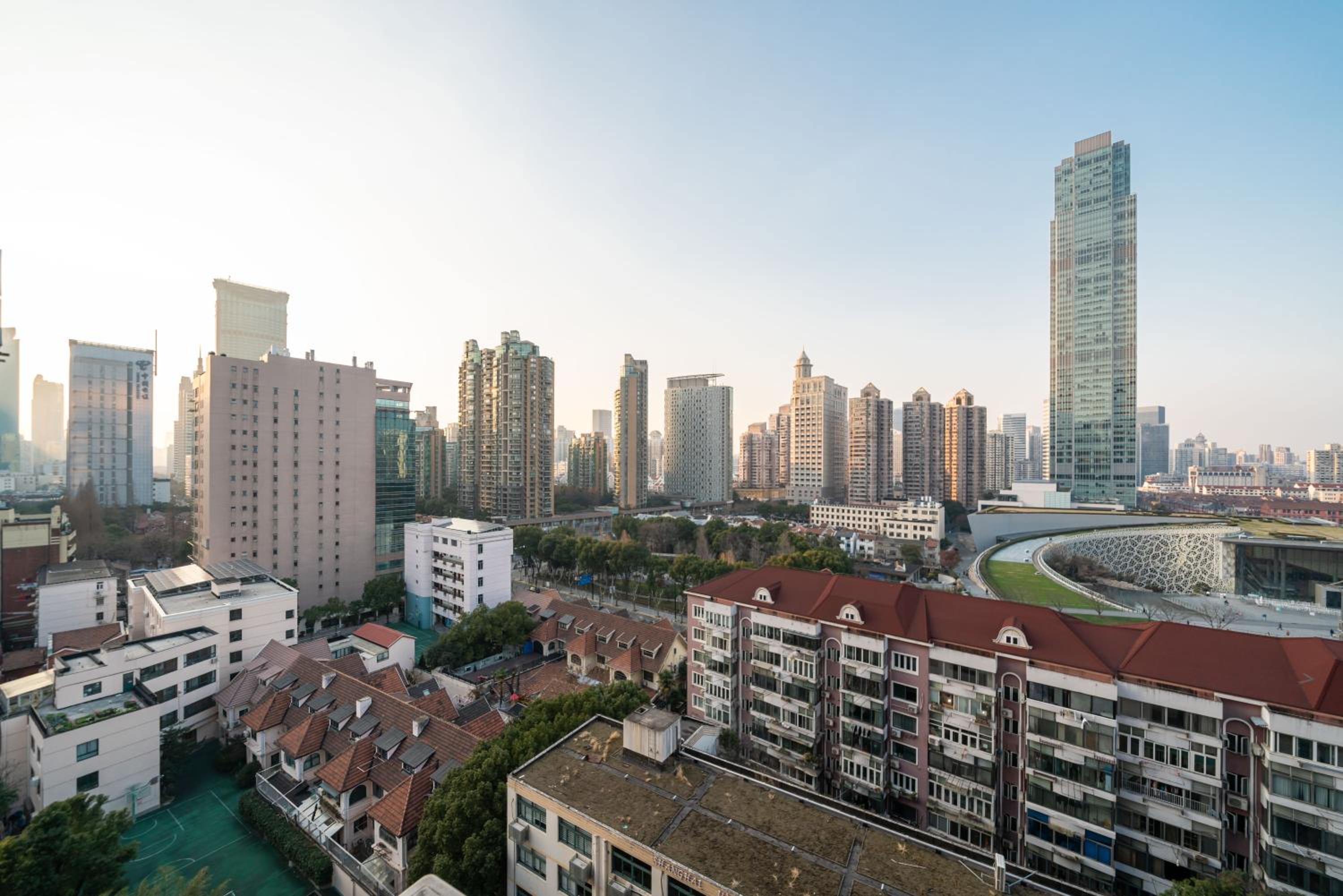 Yi Du Home with City View - Family Suite 500m to Nanjing West Rd Near People's Square -Credit Cards Accepted