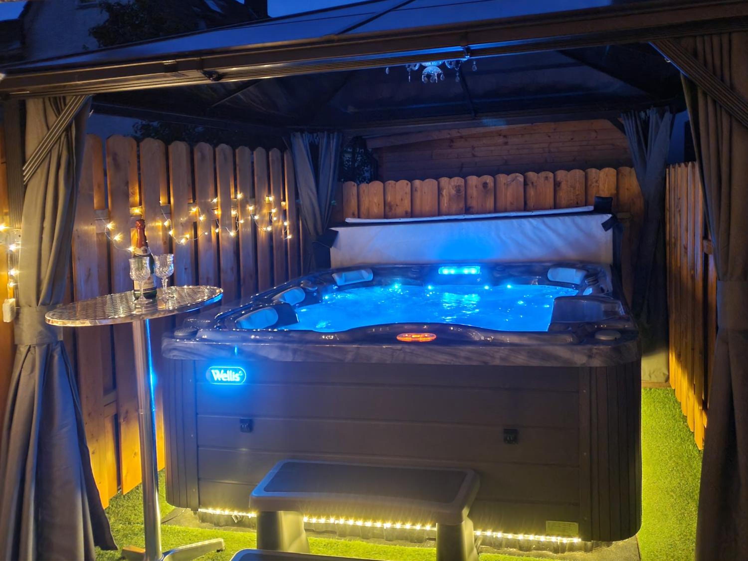 luxuriöse Ferienwohnung mit privatem Wellnessbereich