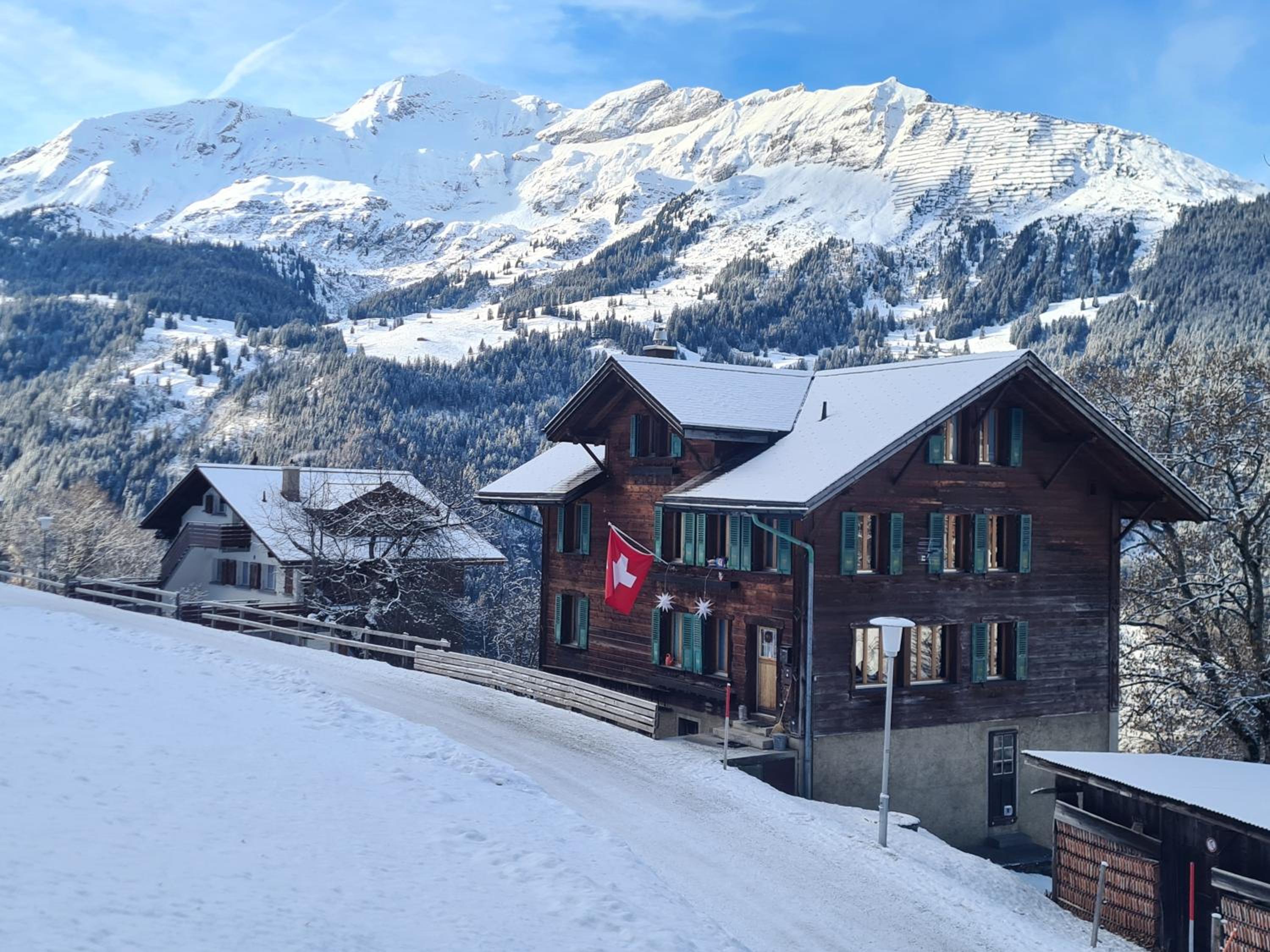 Traditional chalet in Wengen - Top Floor