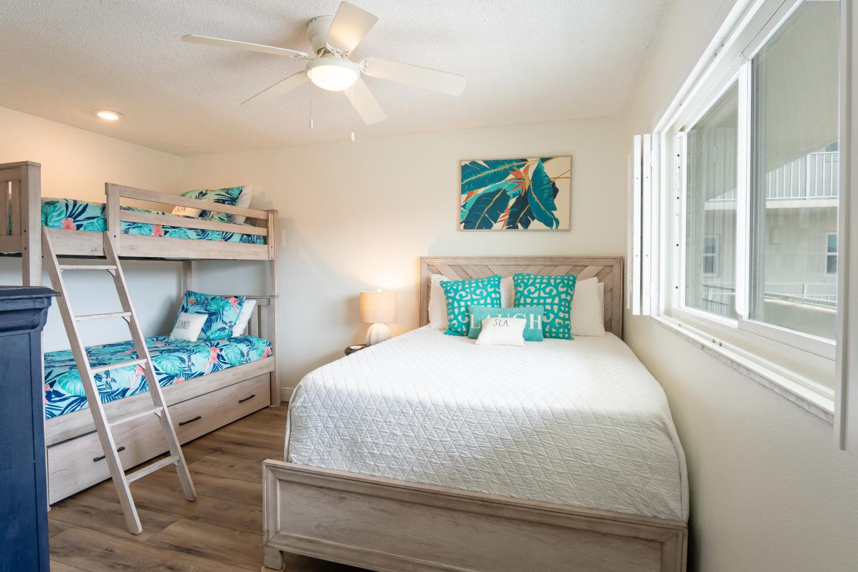 Stunning coastal condo with ocean and pool views from the balcony!