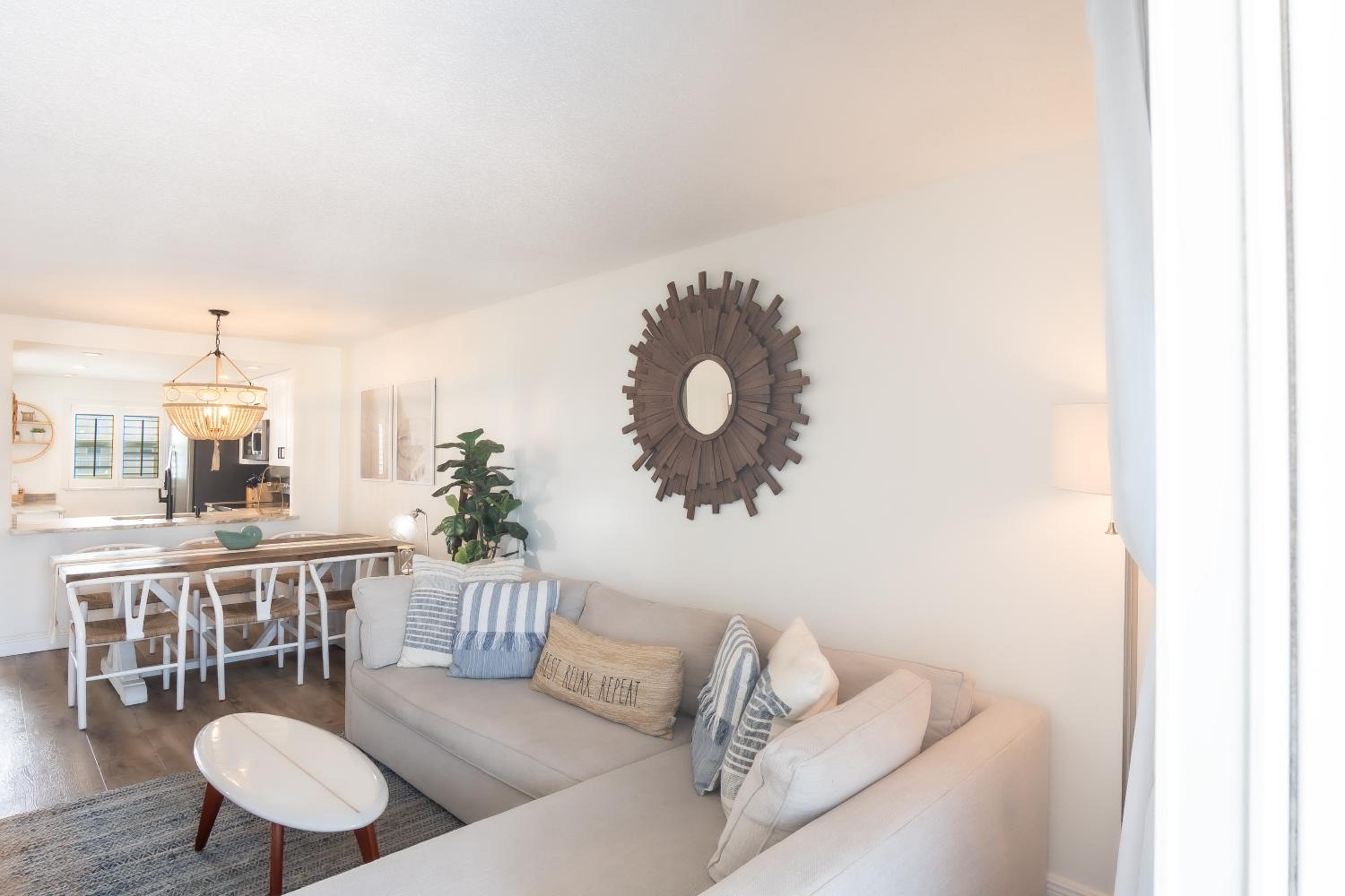 Stunning coastal condo with ocean and pool views from the balcony!