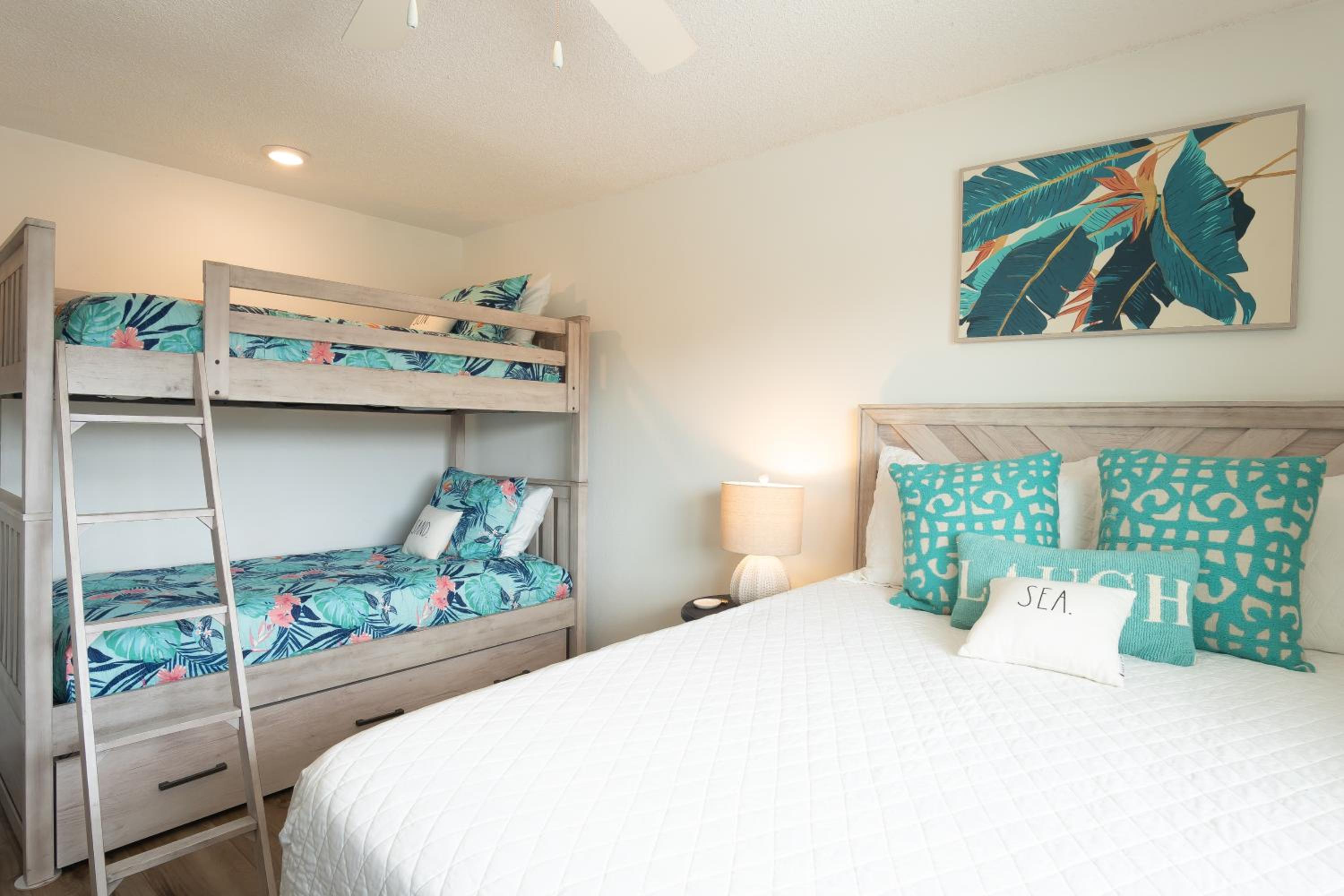 Stunning coastal condo with ocean and pool views from the balcony!