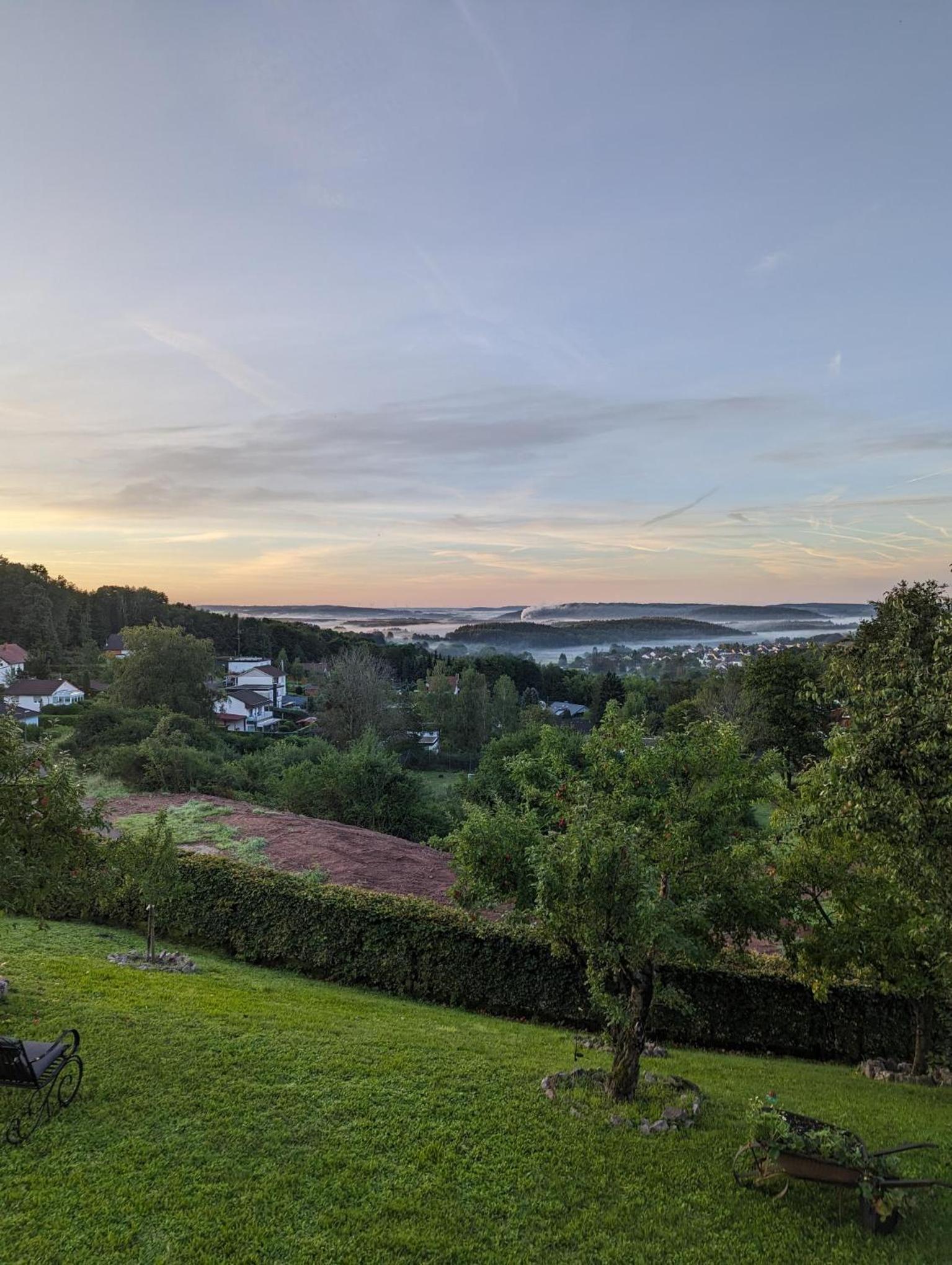 Sonnige Aussicht