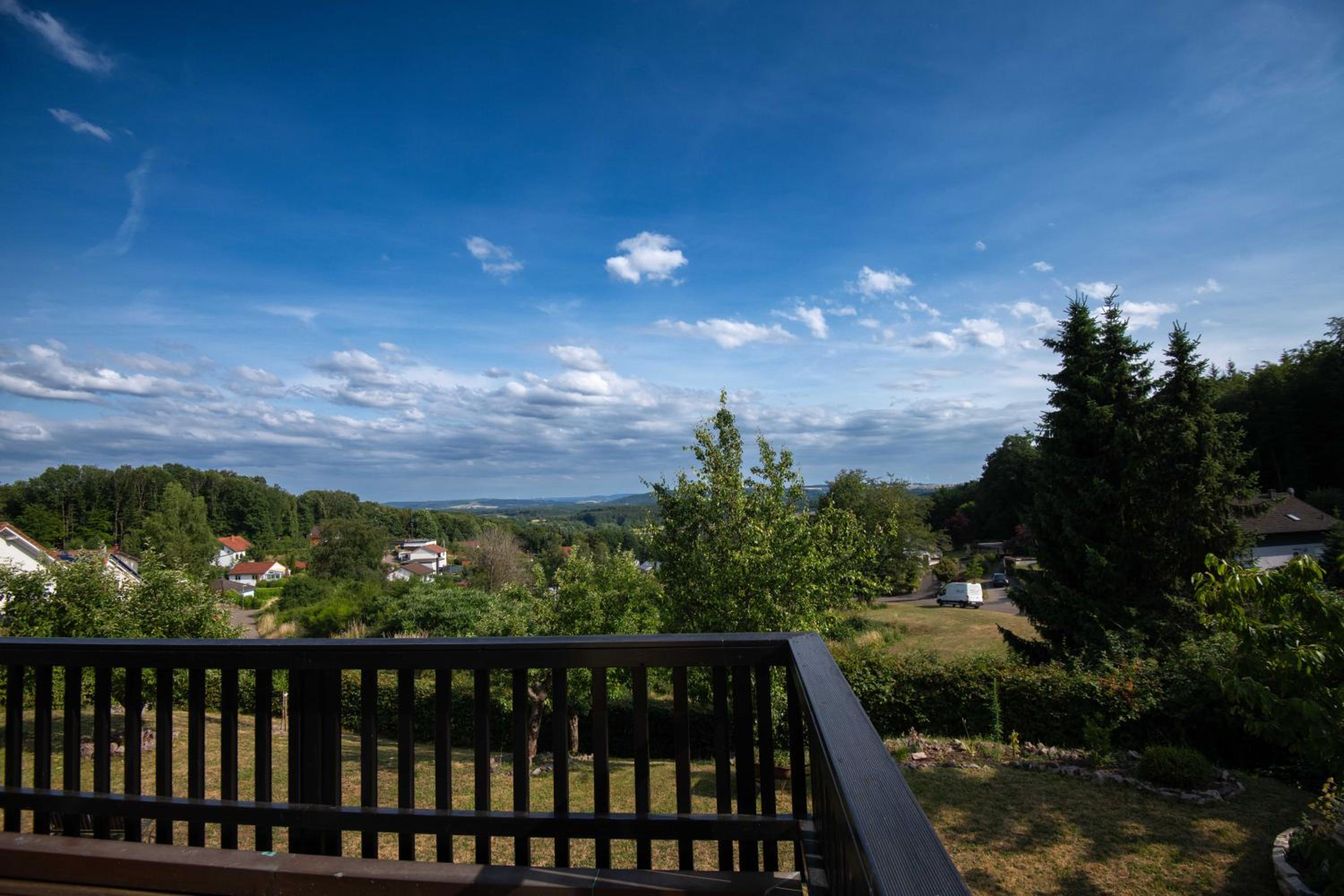 Sonnige Aussicht