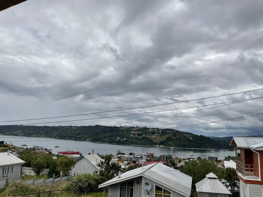 Casa vista canal Dalcahue