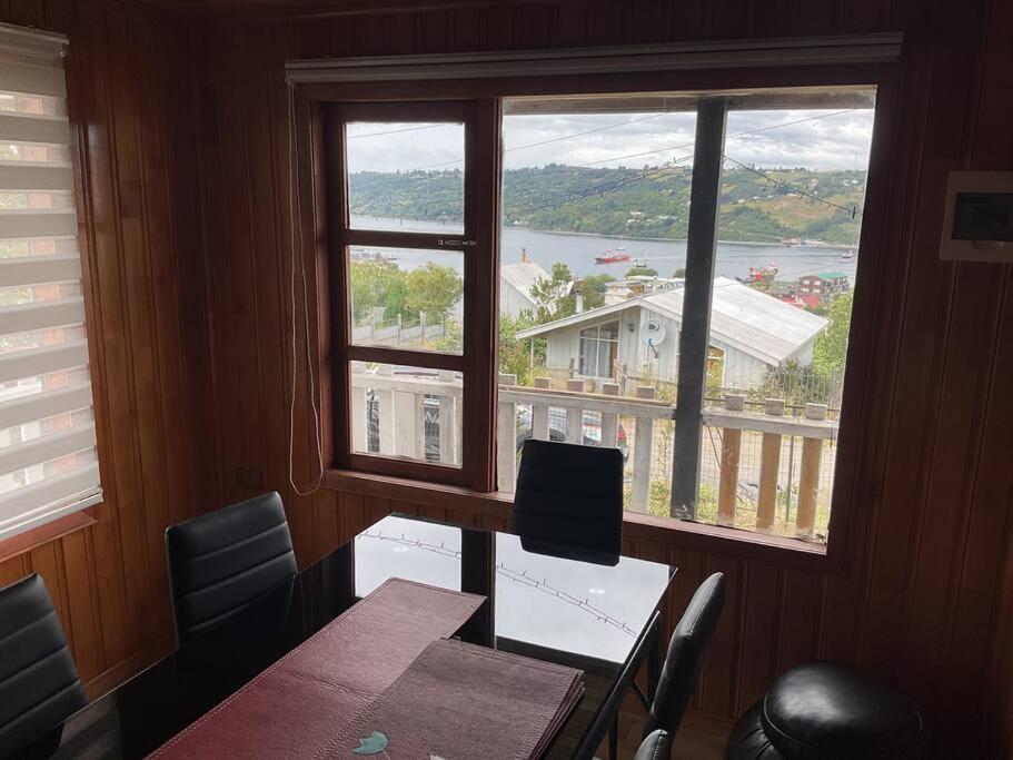 Casa vista canal Dalcahue