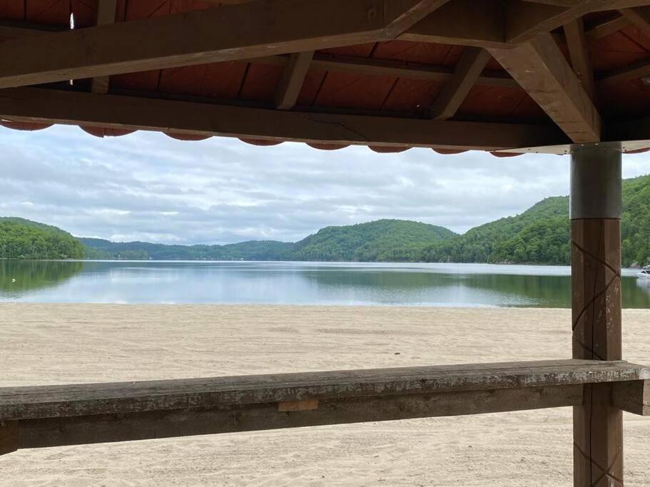 Lake side escape (log home)