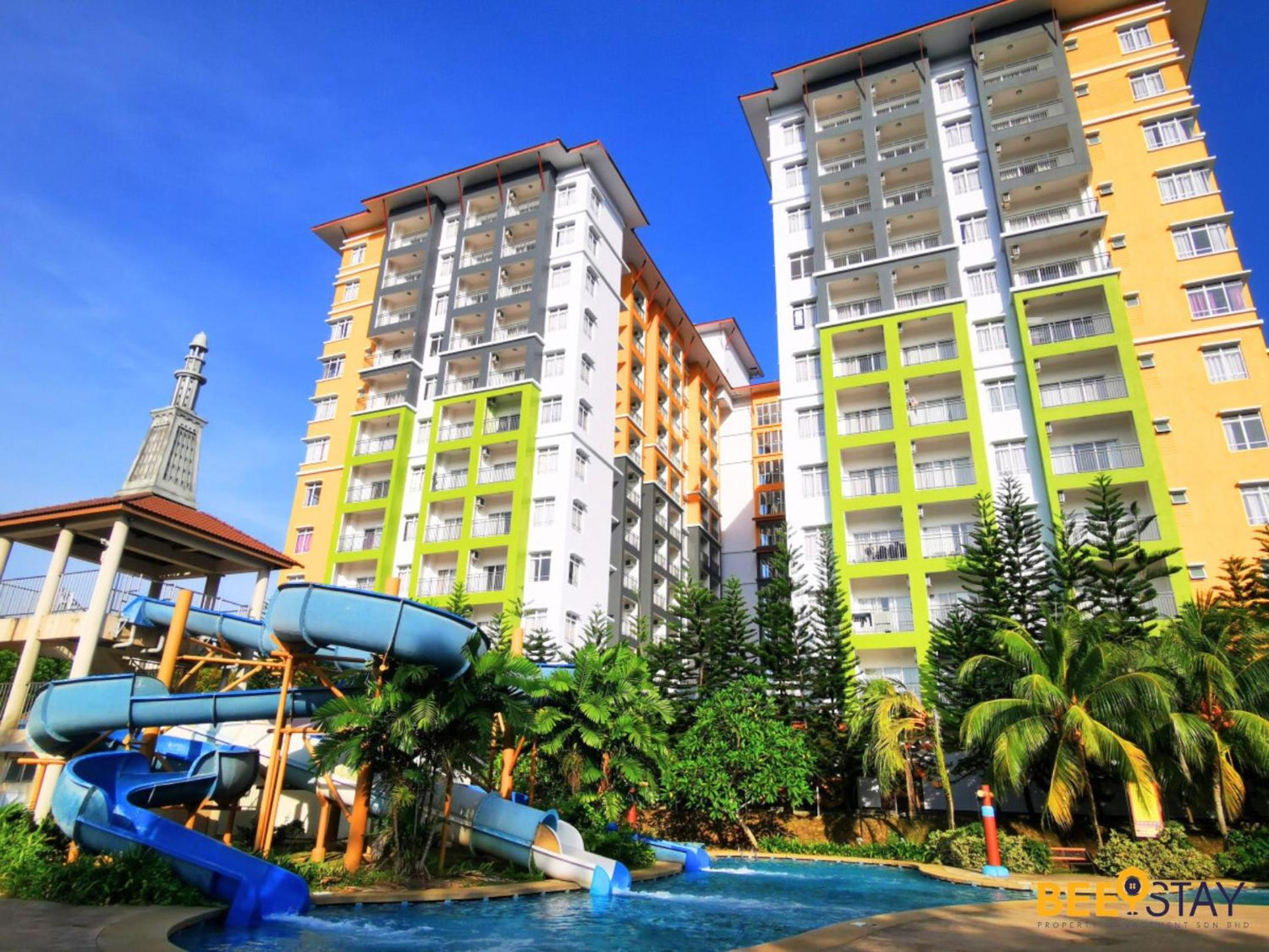 Melaka Family Holiday Homestay Resort Suite WaterPark Pool Free Tickets Malacca Bukit Katil photo 1
