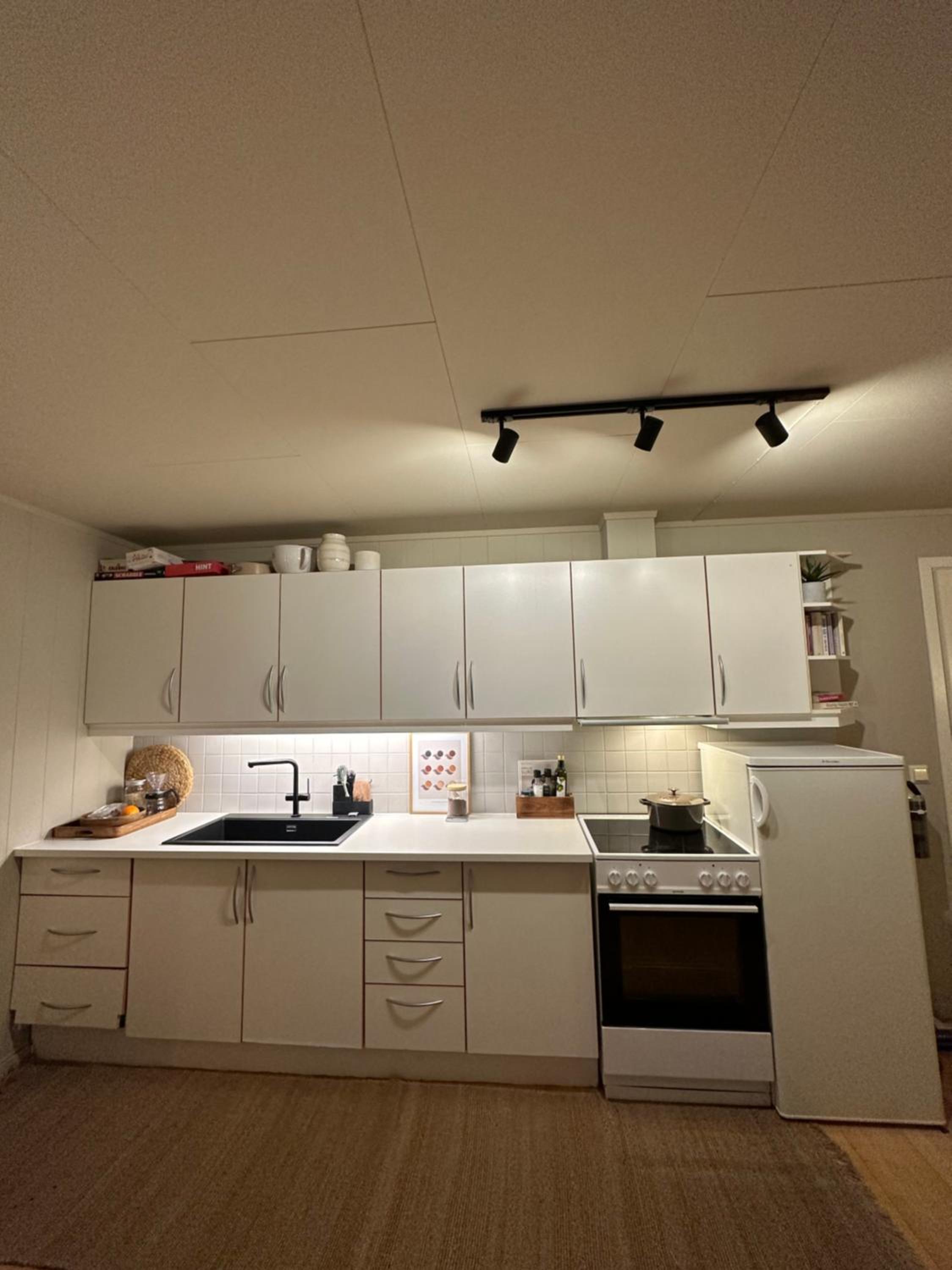 Koselig leilighet med havutsikt