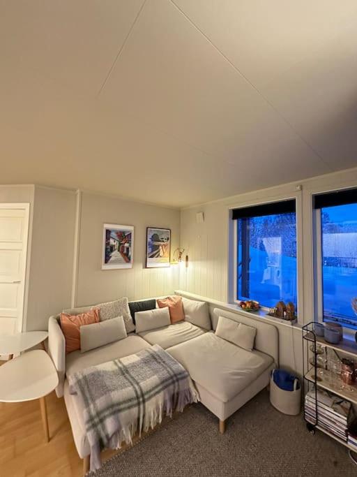 Koselig leilighet med havutsikt