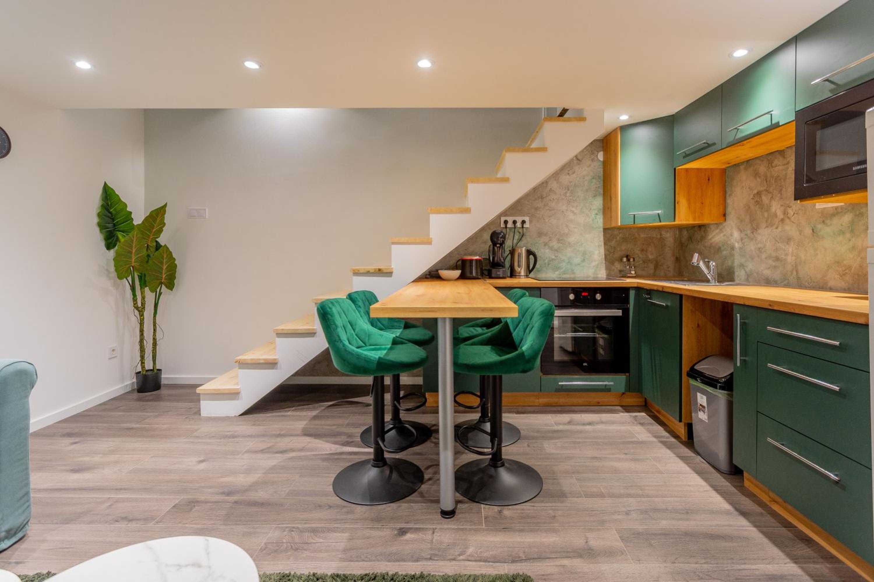 Full equipment designed apartment in the heart of Budapest for 4 people view 3